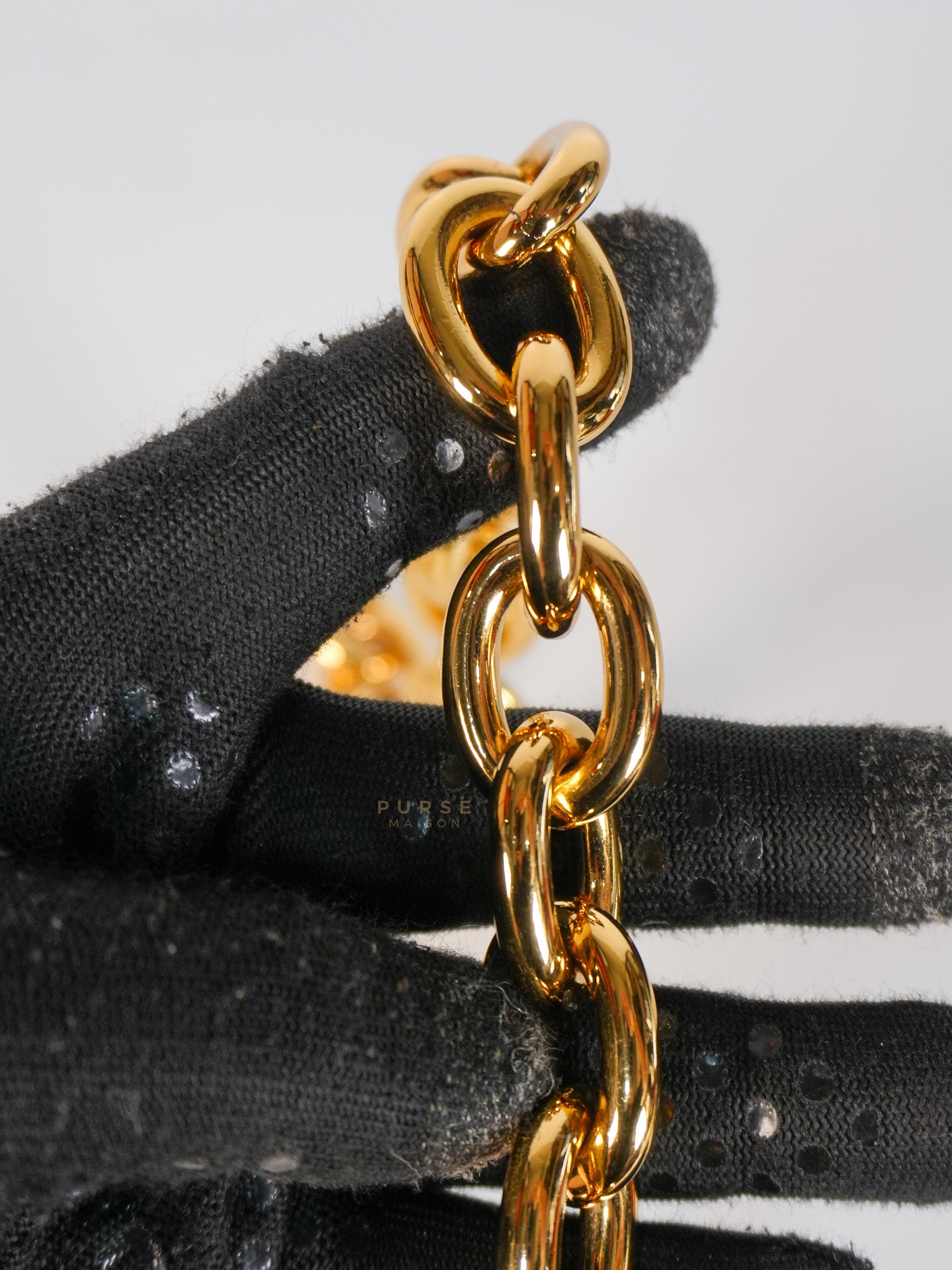 Nappa The Belt Chain Pouch Ice Cream | Purse Maison Luxury Bags Shop