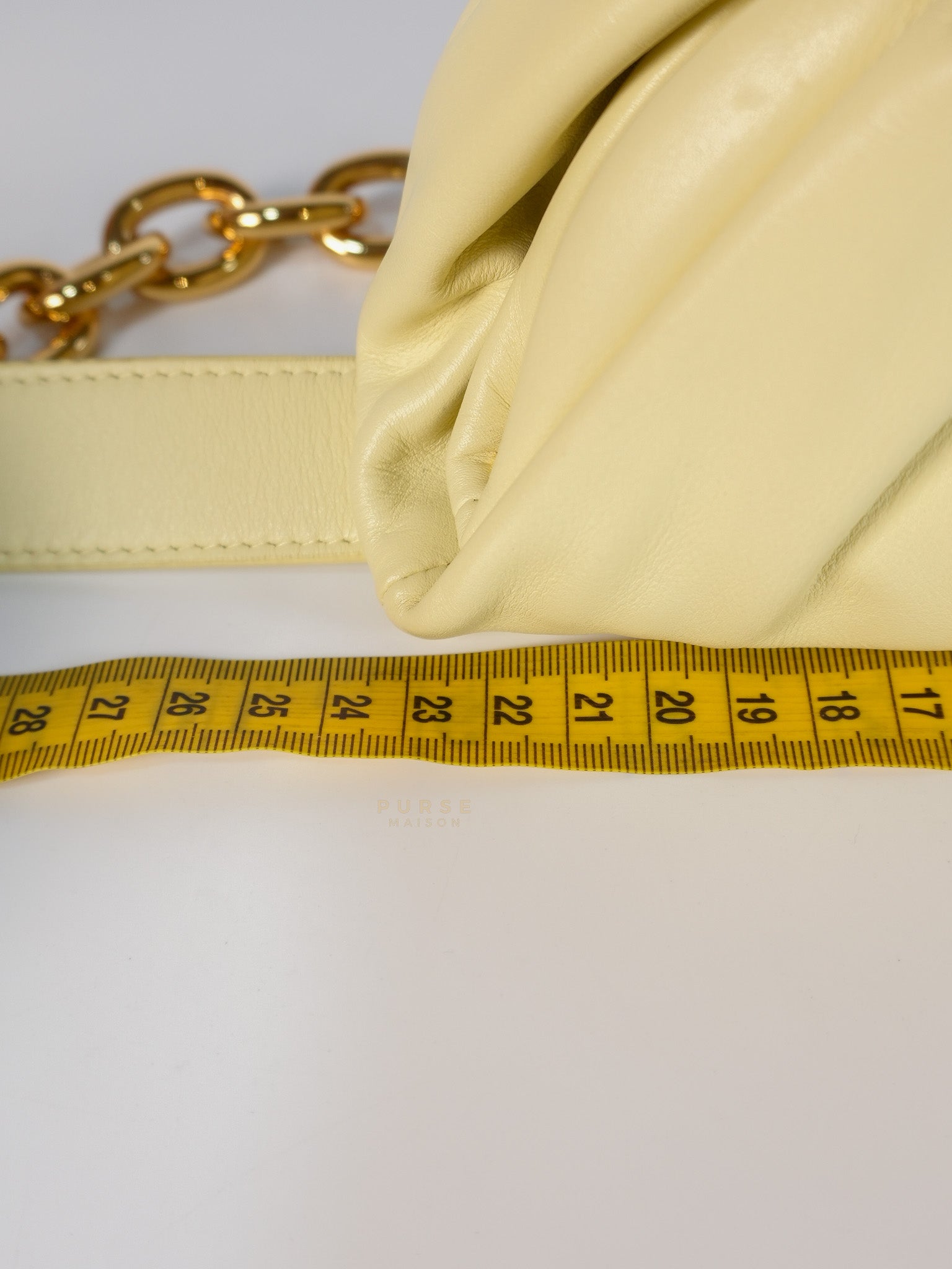 Nappa The Belt Chain Pouch Ice Cream | Purse Maison Luxury Bags Shop