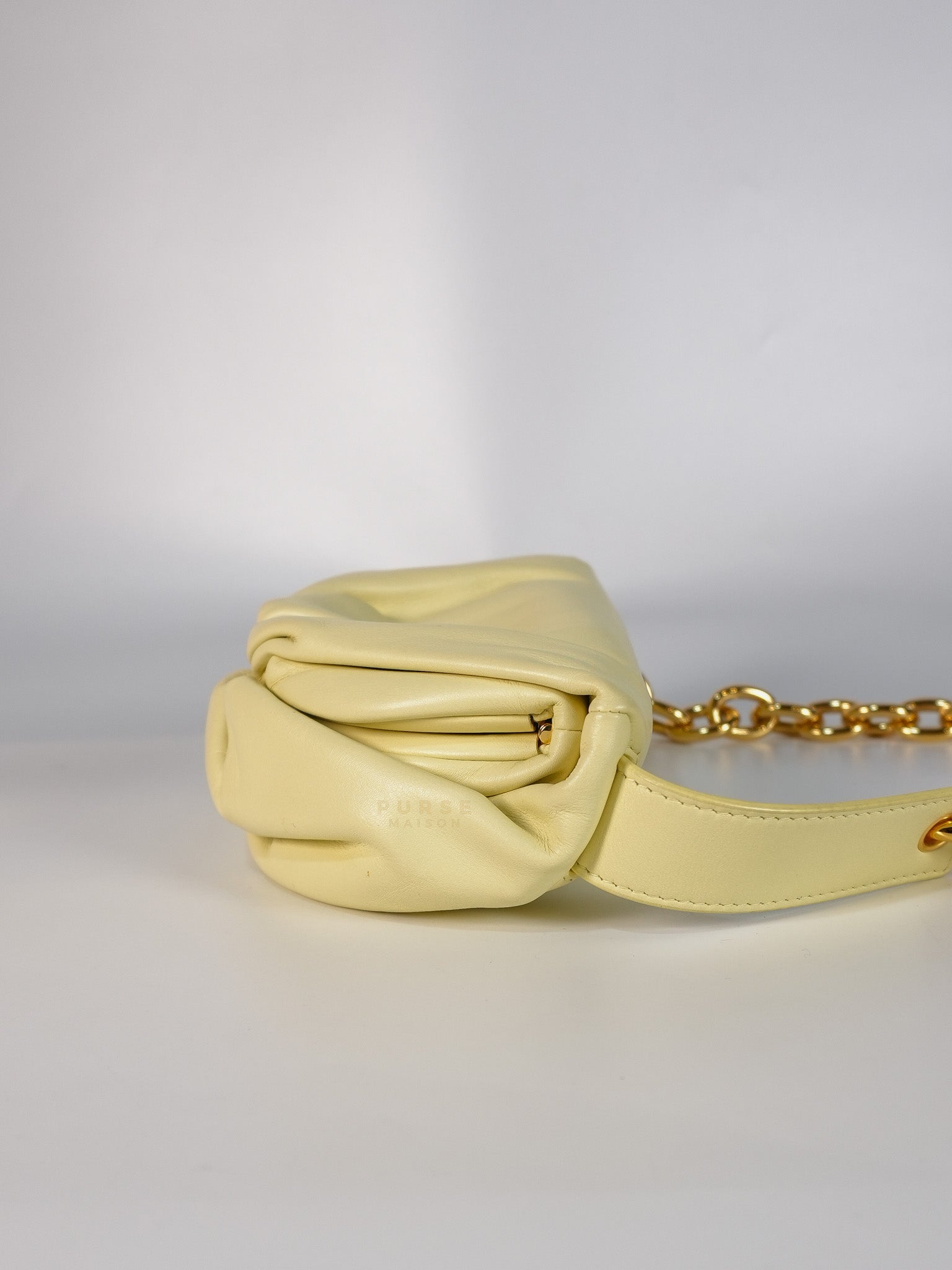 Nappa The Belt Chain Pouch Ice Cream | Purse Maison Luxury Bags Shop