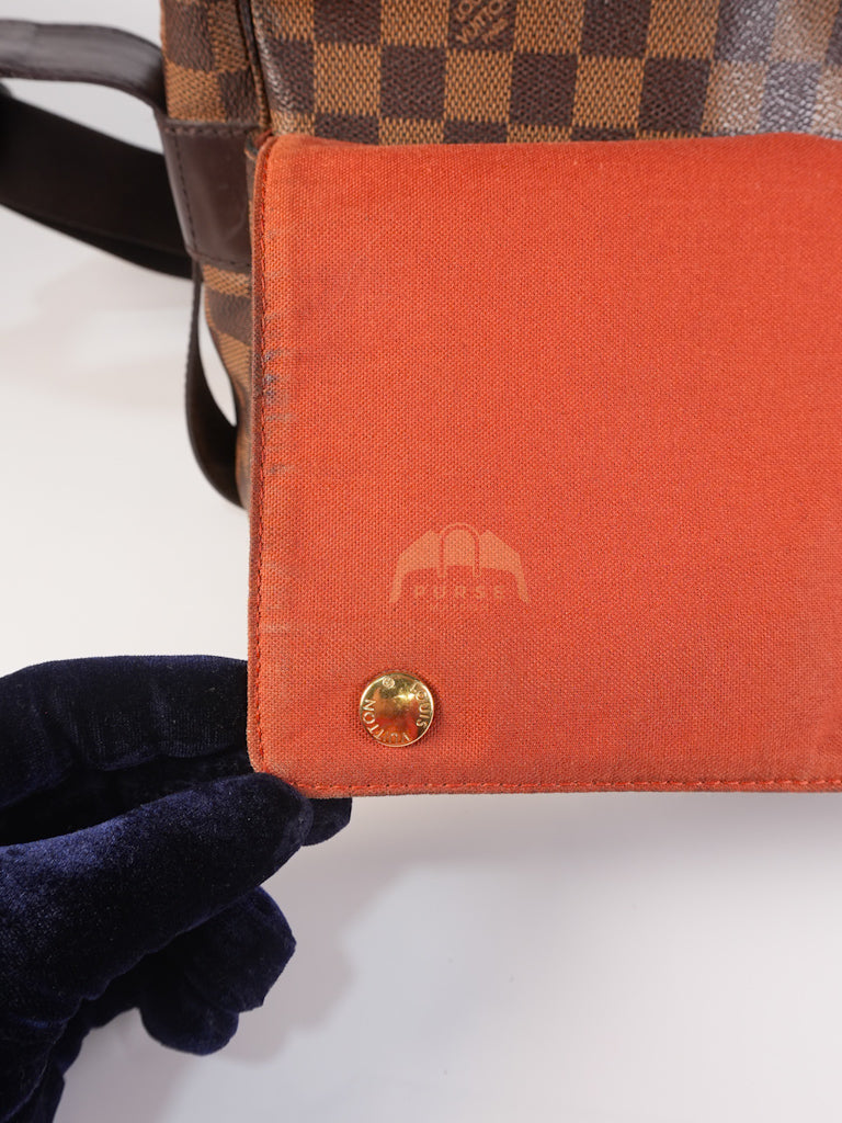 Naviglio Messenger Bag in Damier Ebene Canvas Crossbody Bag | Purse Maison Luxury Bags Shop