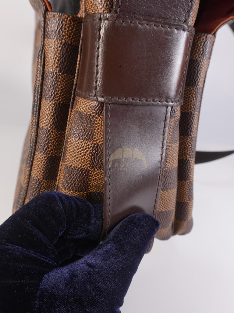 Naviglio Messenger Bag in Damier Ebene Canvas Crossbody Bag | Purse Maison Luxury Bags Shop