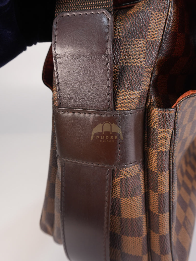 Naviglio Messenger Bag in Damier Ebene Canvas Crossbody Bag | Purse Maison Luxury Bags Shop