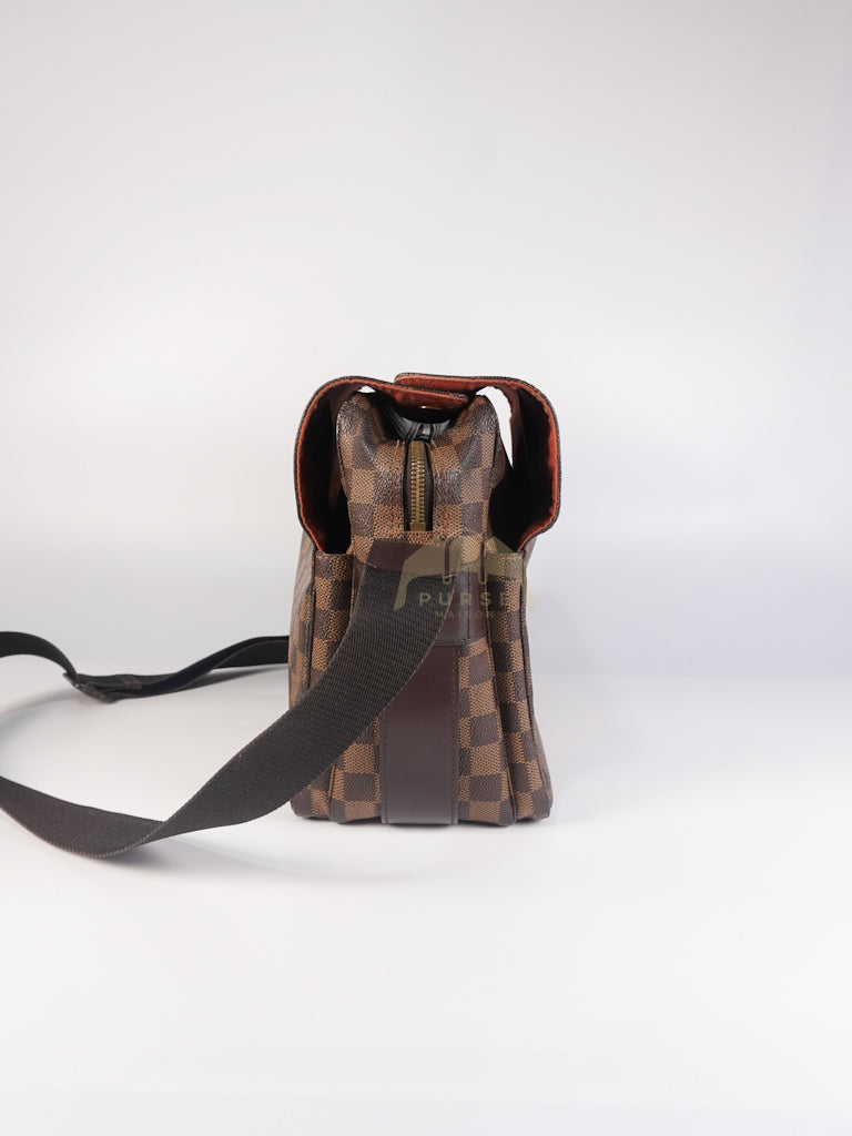 Naviglio Messenger Bag in Damier Ebene Canvas Crossbody Bag | Purse Maison Luxury Bags Shop