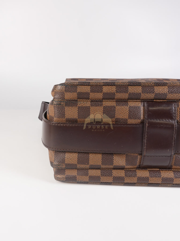 Naviglio Messenger Bag in Damier Ebene Canvas Crossbody Bag | Purse Maison Luxury Bags Shop