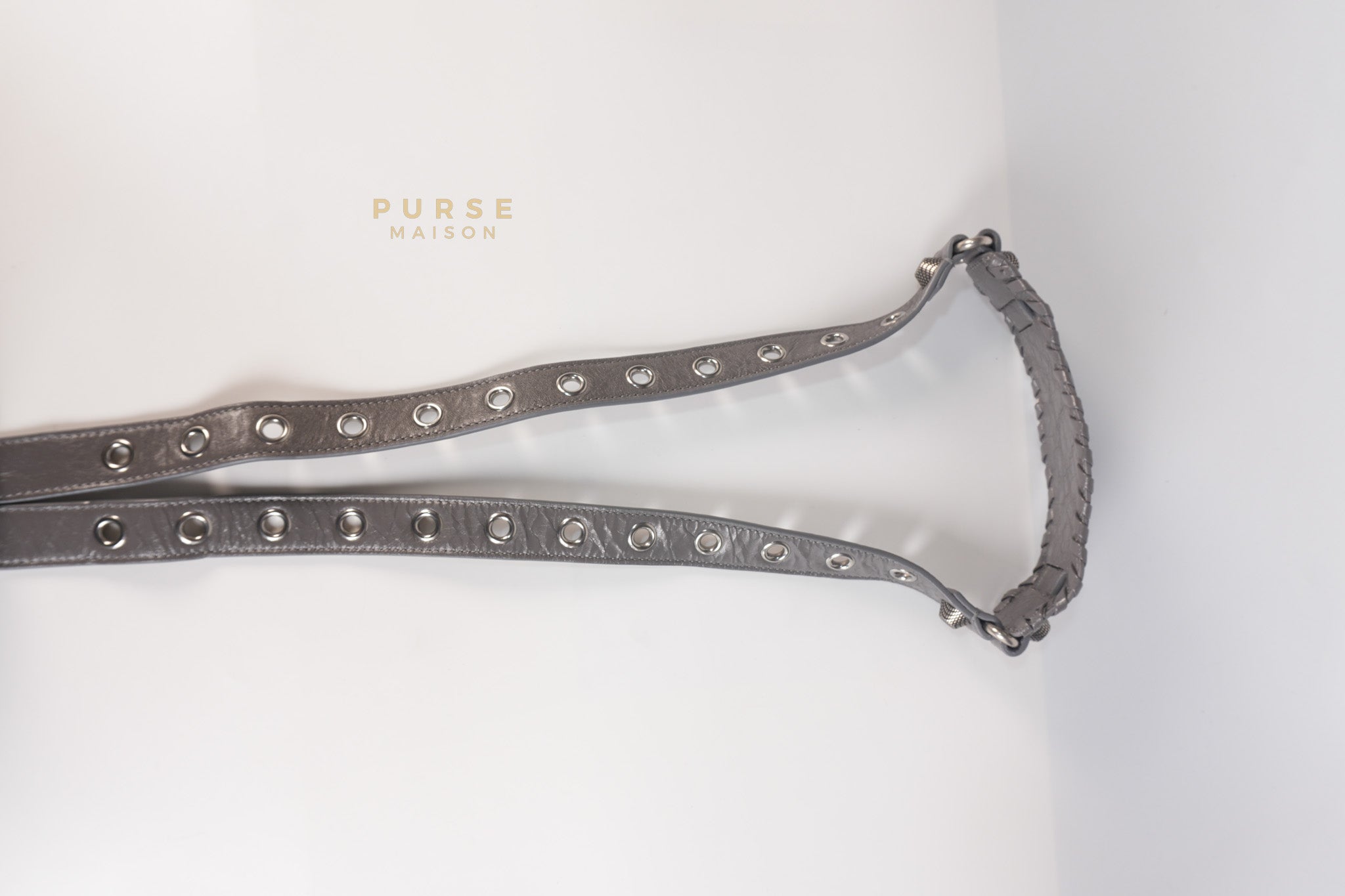 Neo Cagole Arena XS in Dark Grey Agneau Leather | Purse Maison Luxury Bags Shop