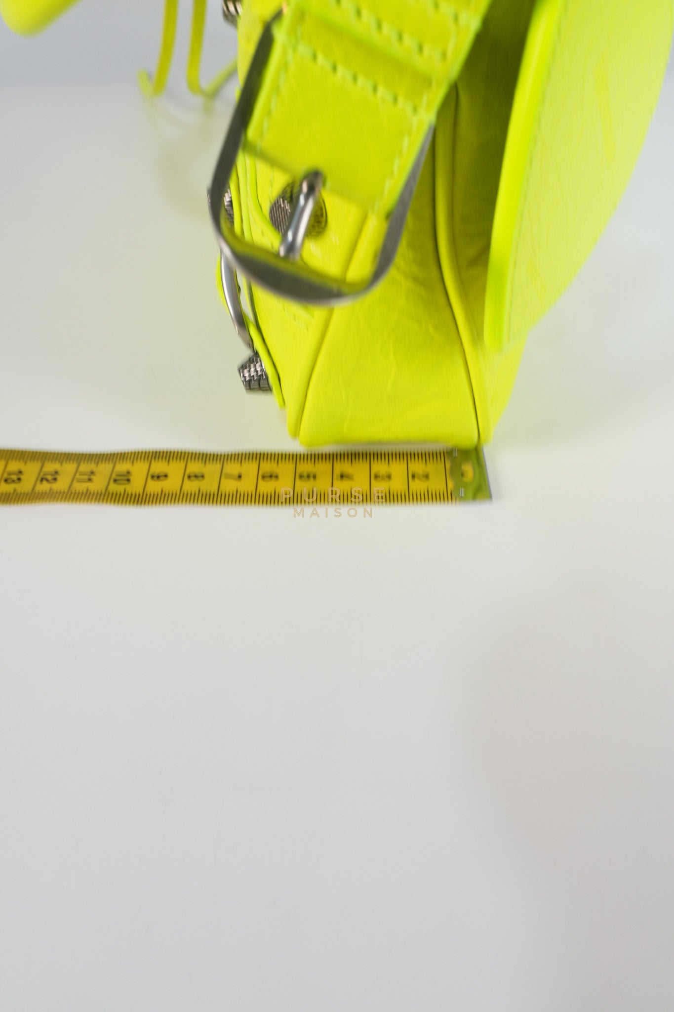 Neo Cagole Small Fluo Yellow Crossbody Bag | Purse Maison Luxury Bags Shop