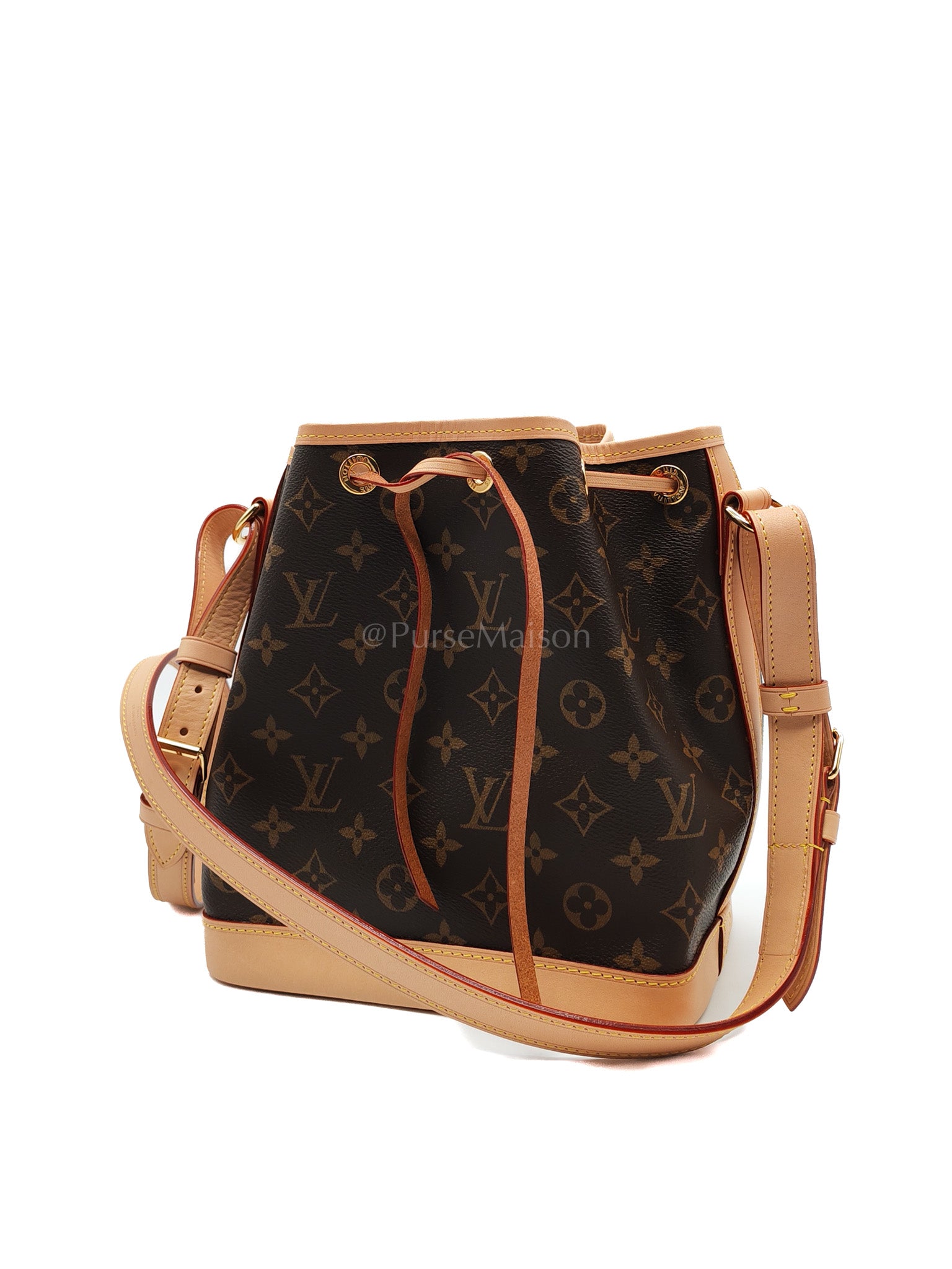 Neo Noe BB in Monogram Canvas Bucket Bag (Microchip) | Purse Maison Luxury Bags Shop