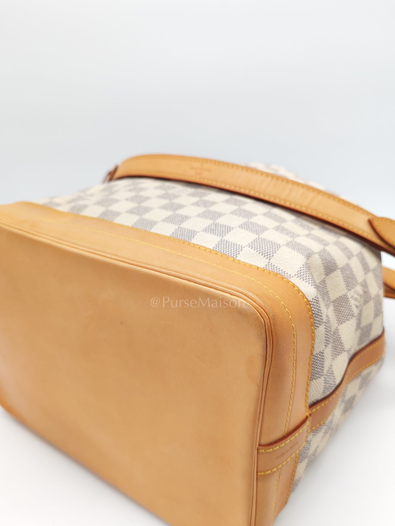 Neo Noe GM in Damier Azur Canvas Bucket Bag (Date Code: SA0173) | Purse Maison Luxury Bags Shop