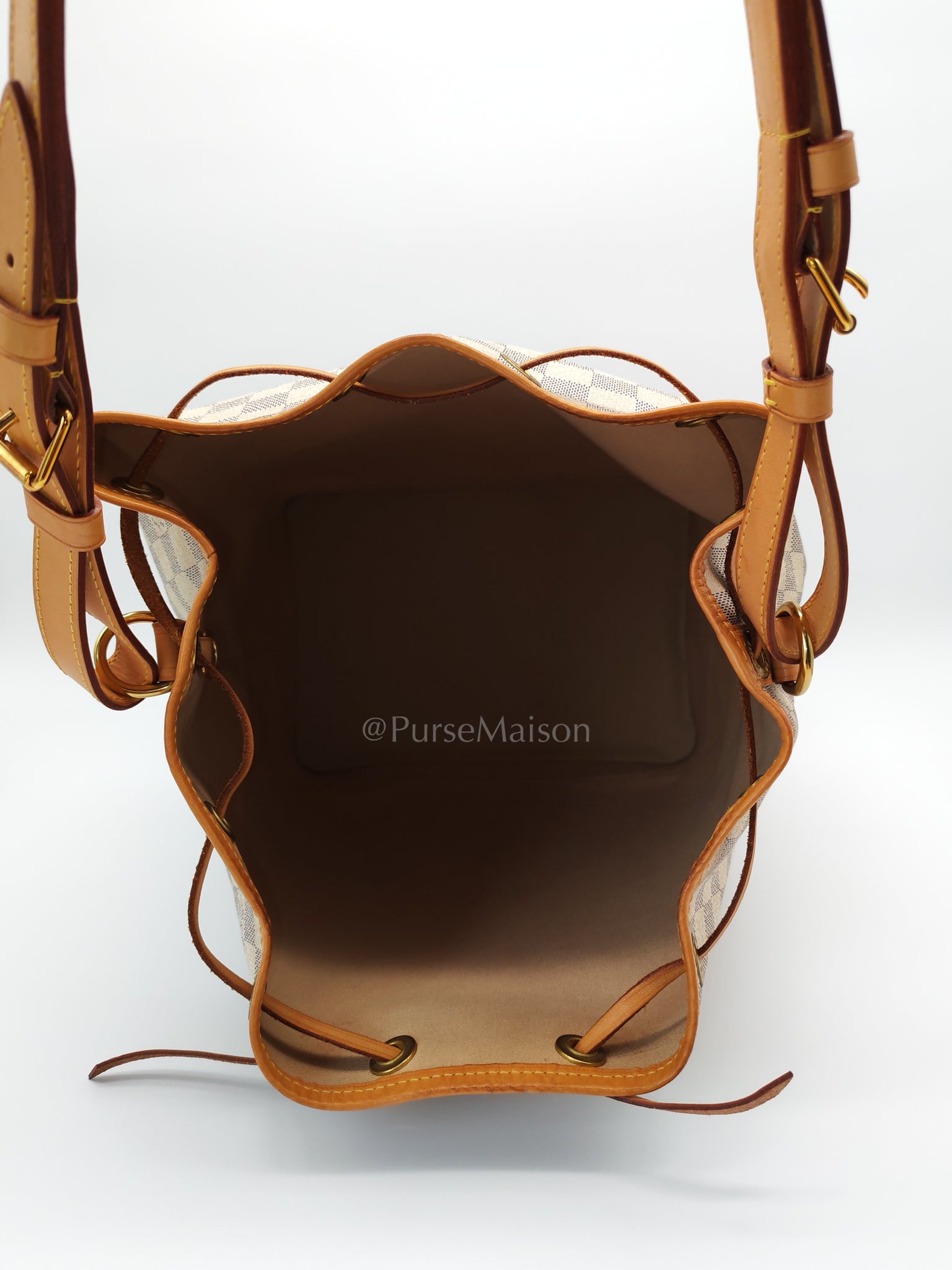 Neo Noe GM in Damier Azur Canvas Bucket Bag (Date Code: SA0173) | Purse Maison Luxury Bags Shop
