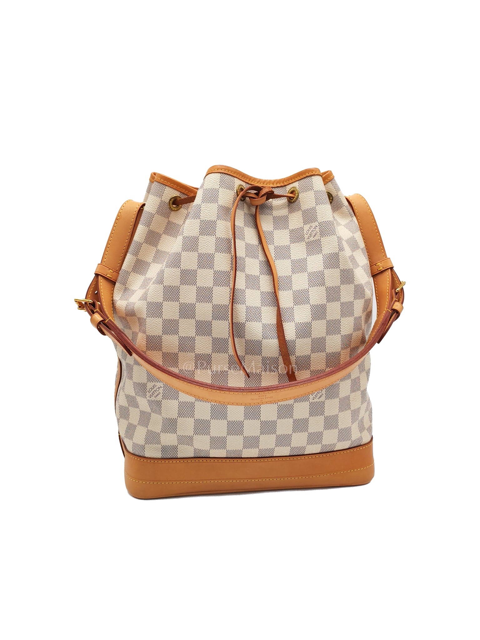 Neo Noe GM in Damier Azur Canvas Bucket Bag (Date Code: SA0173) | Purse Maison Luxury Bags Shop