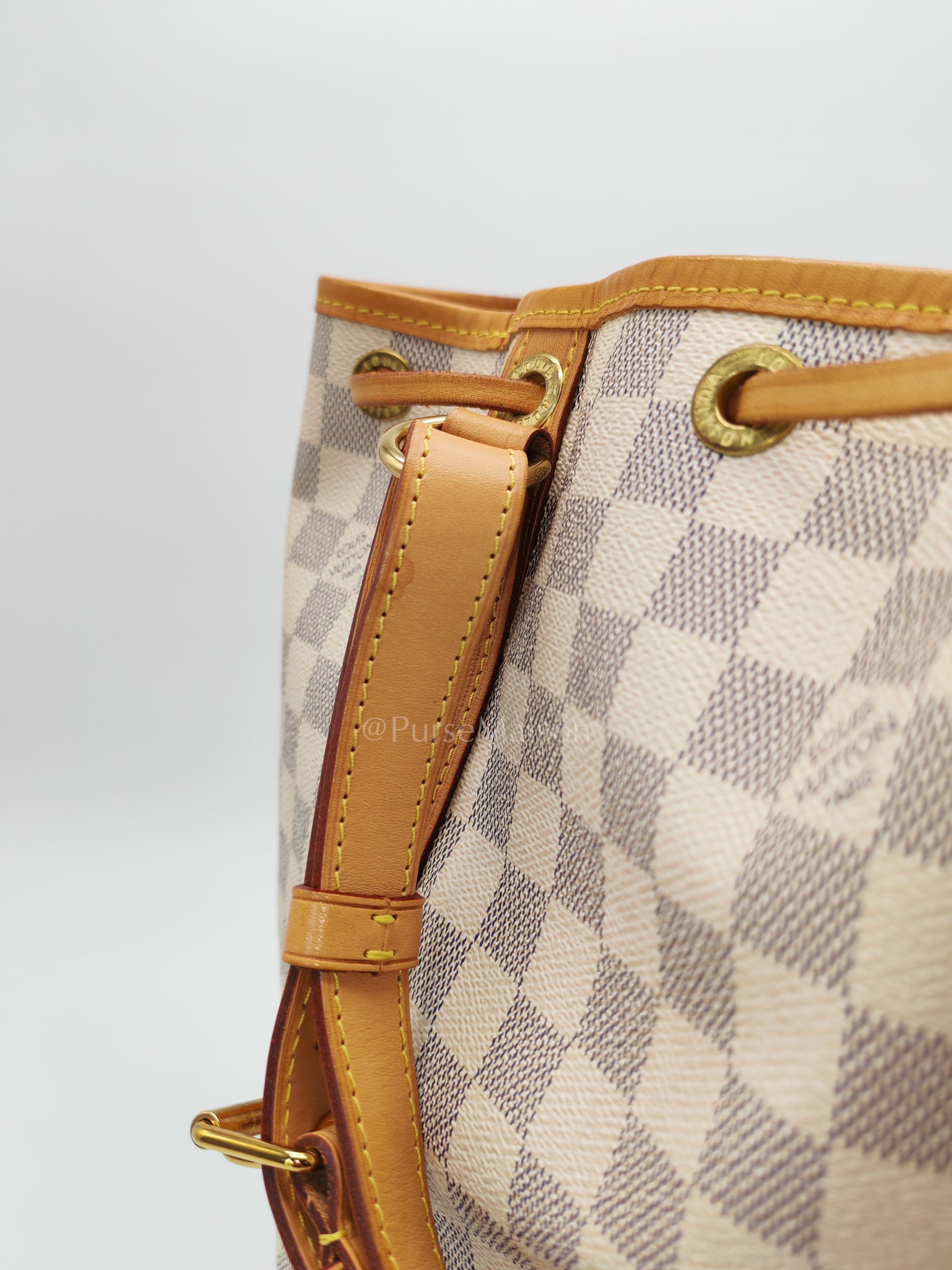 Neo Noe GM in Damier Azur Canvas Bucket Bag (Date Code: SA0173) | Purse Maison Luxury Bags Shop