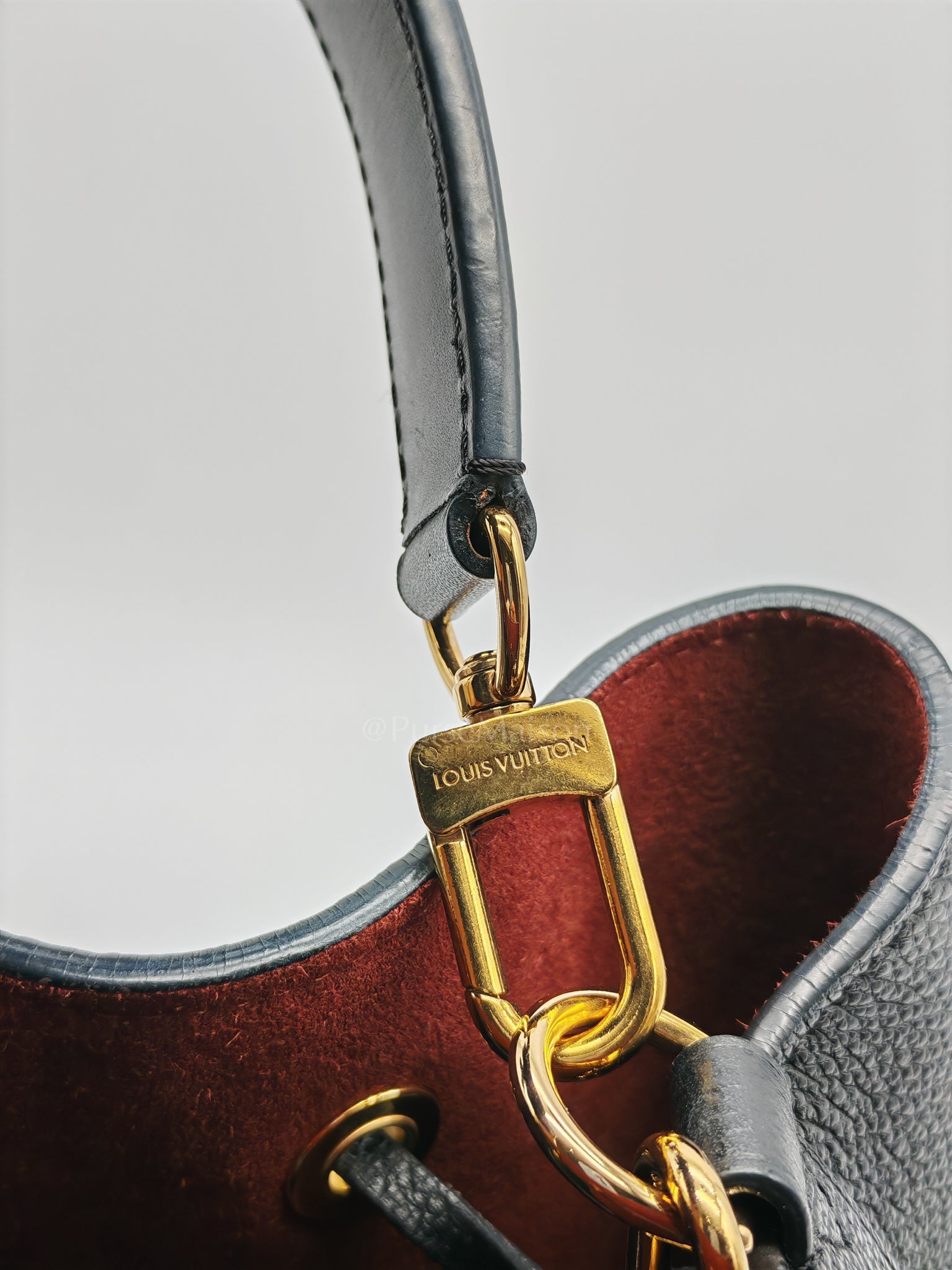 Neo Noe MM Bi-Color Monogram Empreinte Leather (Microchip) | Purse Maison Luxury Bags Shop
