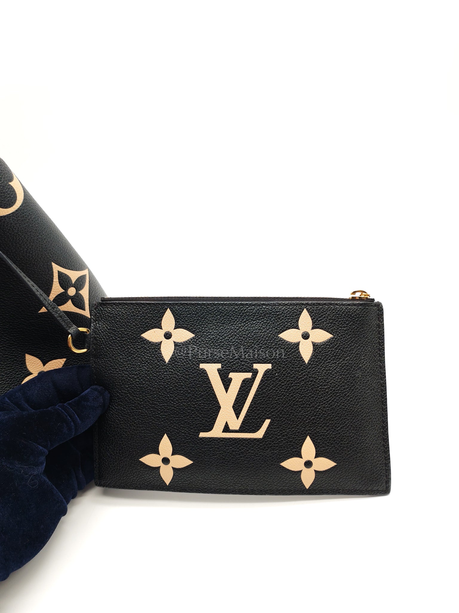 Neo Noe MM Bi-Color Monogram Empreinte Leather (Microchip) | Purse Maison Luxury Bags Shop
