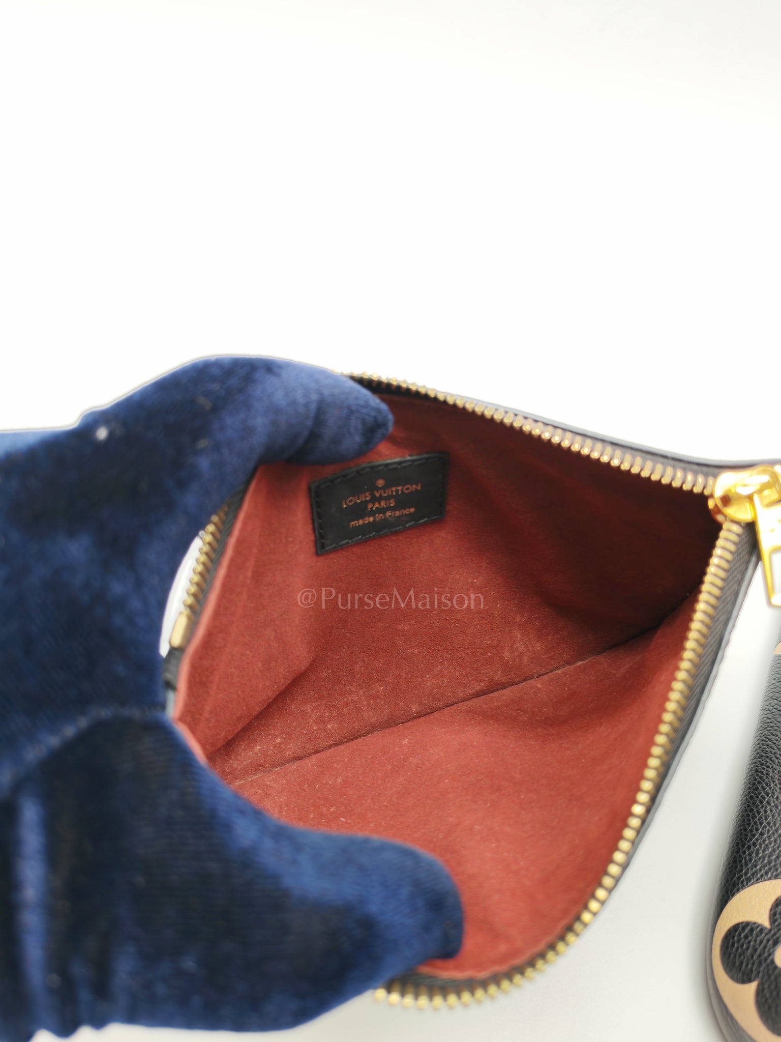 Neo Noe MM Bi-Color Monogram Empreinte Leather (Microchip) | Purse Maison Luxury Bags Shop
