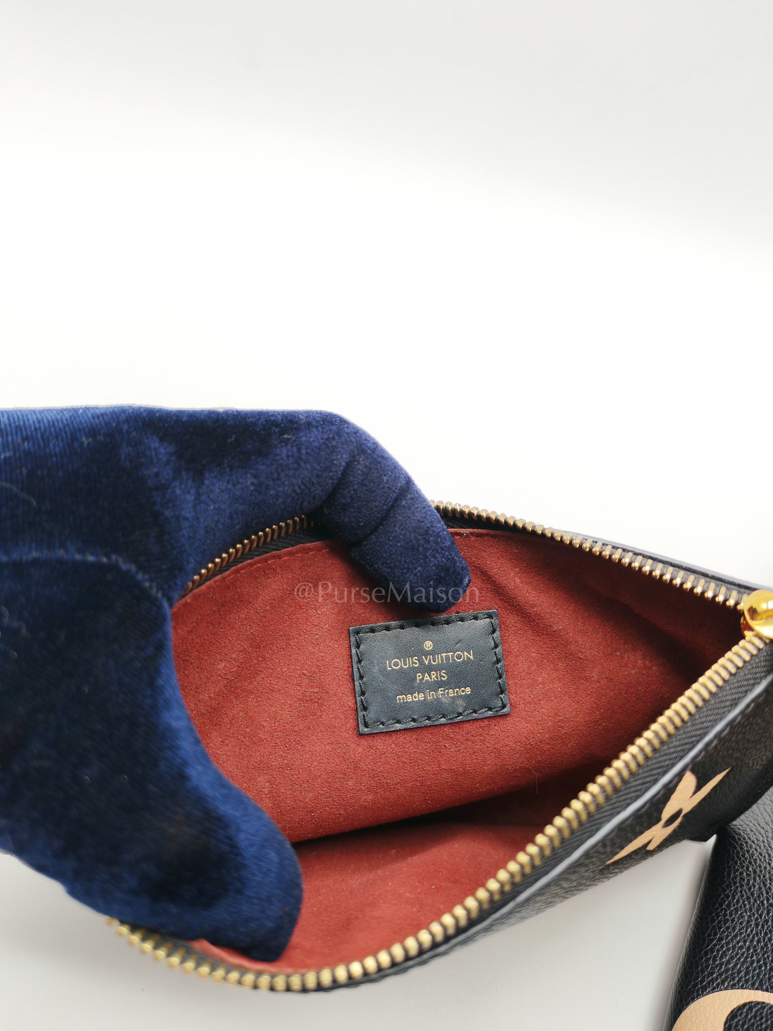 Neo Noe MM Bi-Color Monogram Empreinte Leather (Microchip) | Purse Maison Luxury Bags Shop