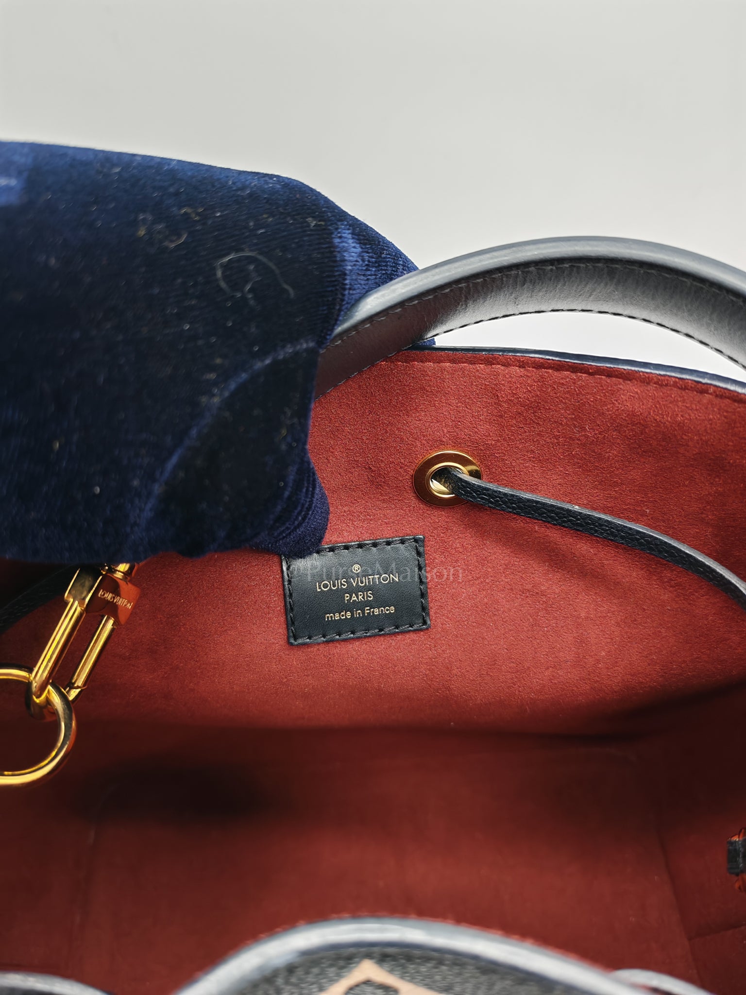 Neo Noe MM Bi-Color Monogram Empreinte Leather (Microchip) | Purse Maison Luxury Bags Shop