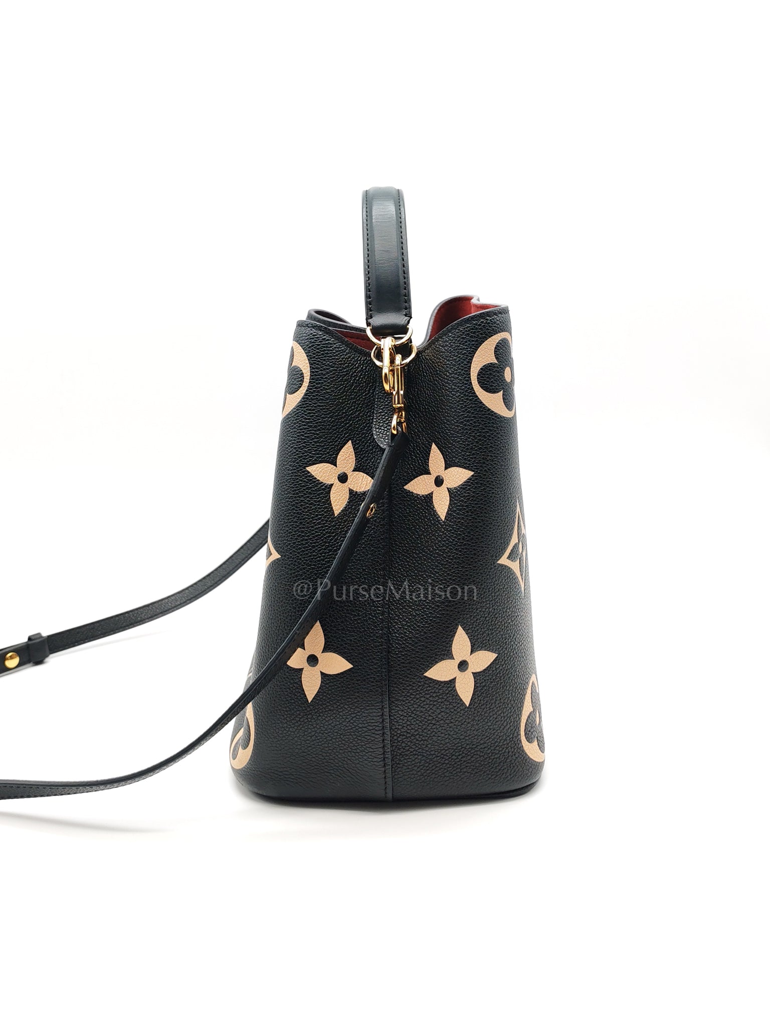 Neo Noe MM Bi-Color Monogram Empreinte Leather (Microchip) | Purse Maison Luxury Bags Shop