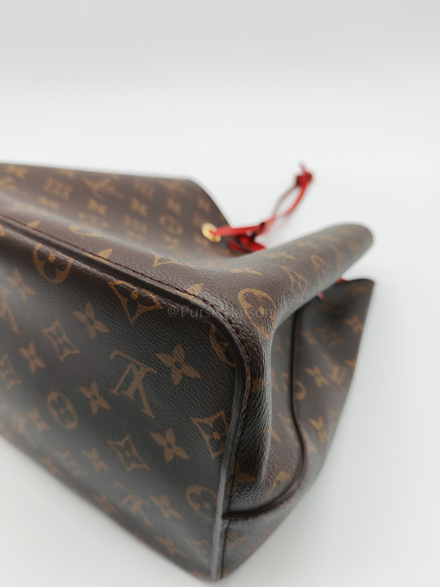 Neo Noe MM in Monogram Coquelicot Bucket Bag (Date Coce: SD2149) | Purse Maison Luxury Bags Shop