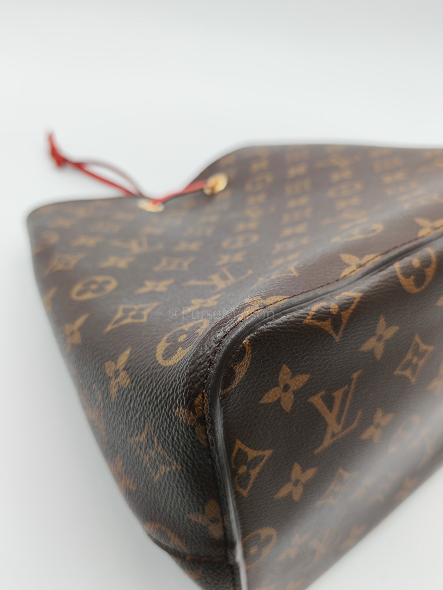 Neo Noe MM in Monogram Coquelicot Bucket Bag (Date Coce: SD2149) | Purse Maison Luxury Bags Shop