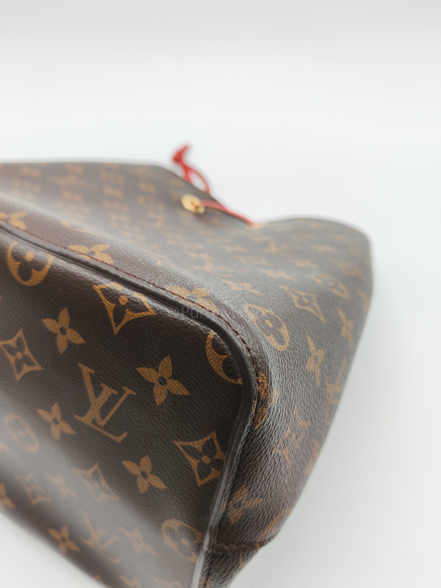 Neo Noe MM in Monogram Coquelicot Bucket Bag (Date Coce: SD2149) | Purse Maison Luxury Bags Shop