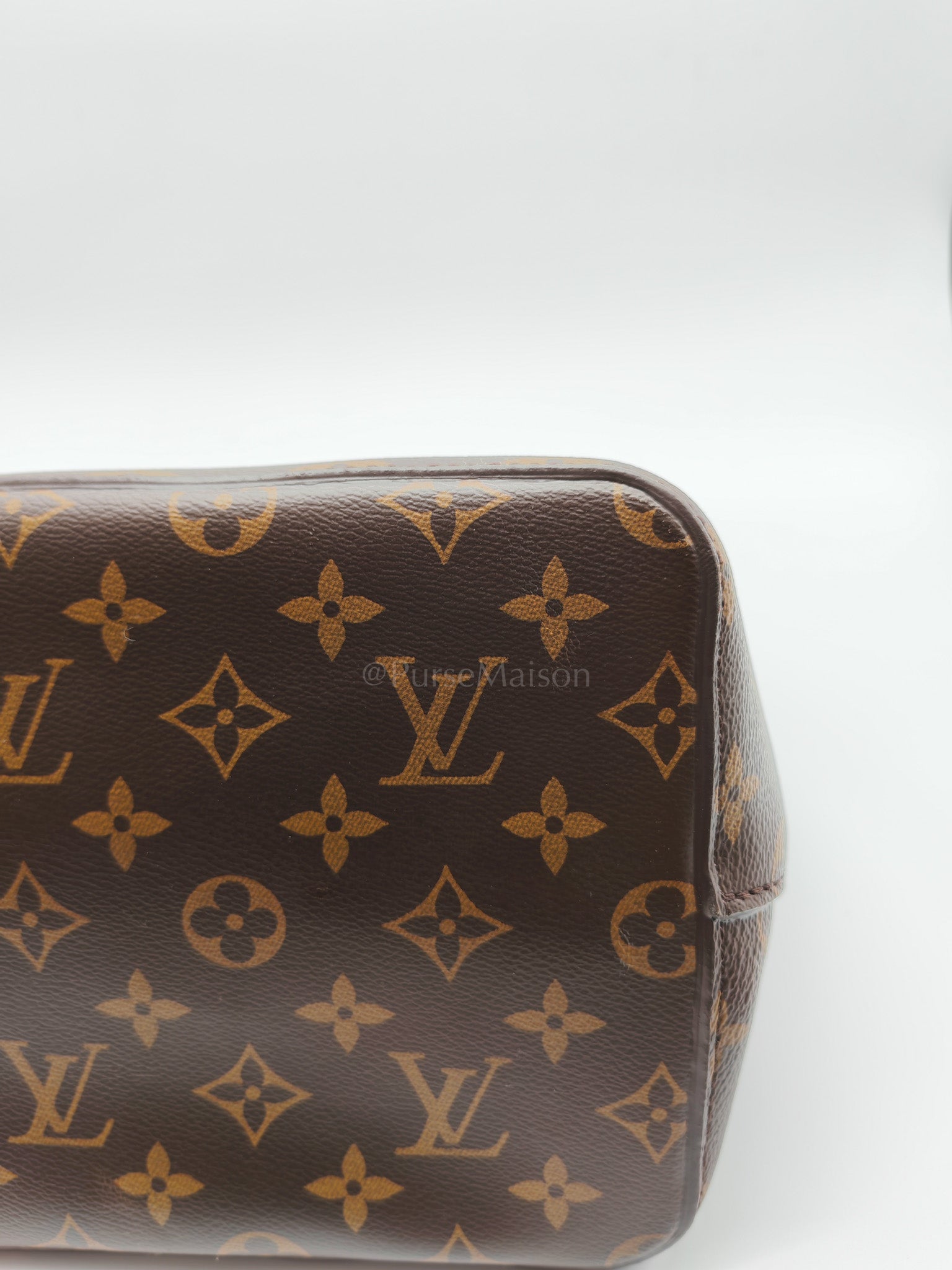 Neo Noe MM in Monogram Coquelicot Bucket Bag (Date Coce: SD2149) | Purse Maison Luxury Bags Shop