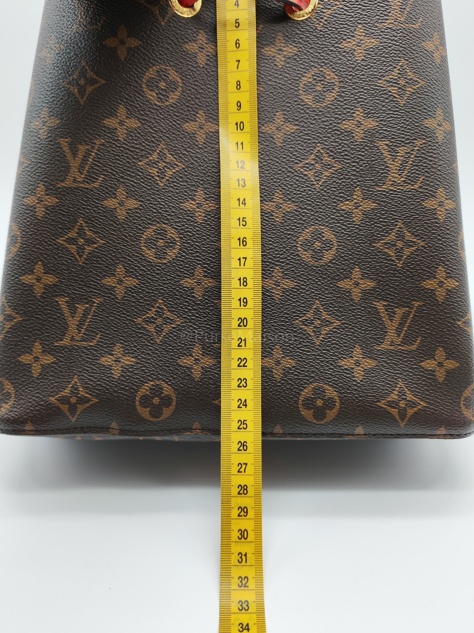 Neo Noe MM in Monogram Coquelicot Bucket Bag (Date Coce: SD2149) | Purse Maison Luxury Bags Shop