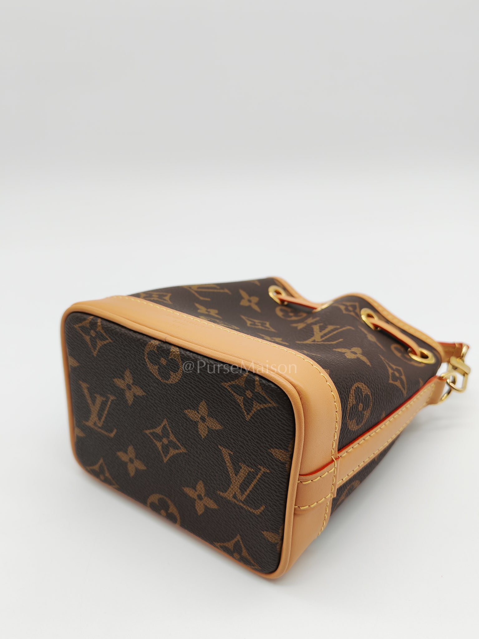 Neo Noe Nano in Monogram Canvas Bucket Bag (Microchip) | Purse Maison Luxury Bags Shop