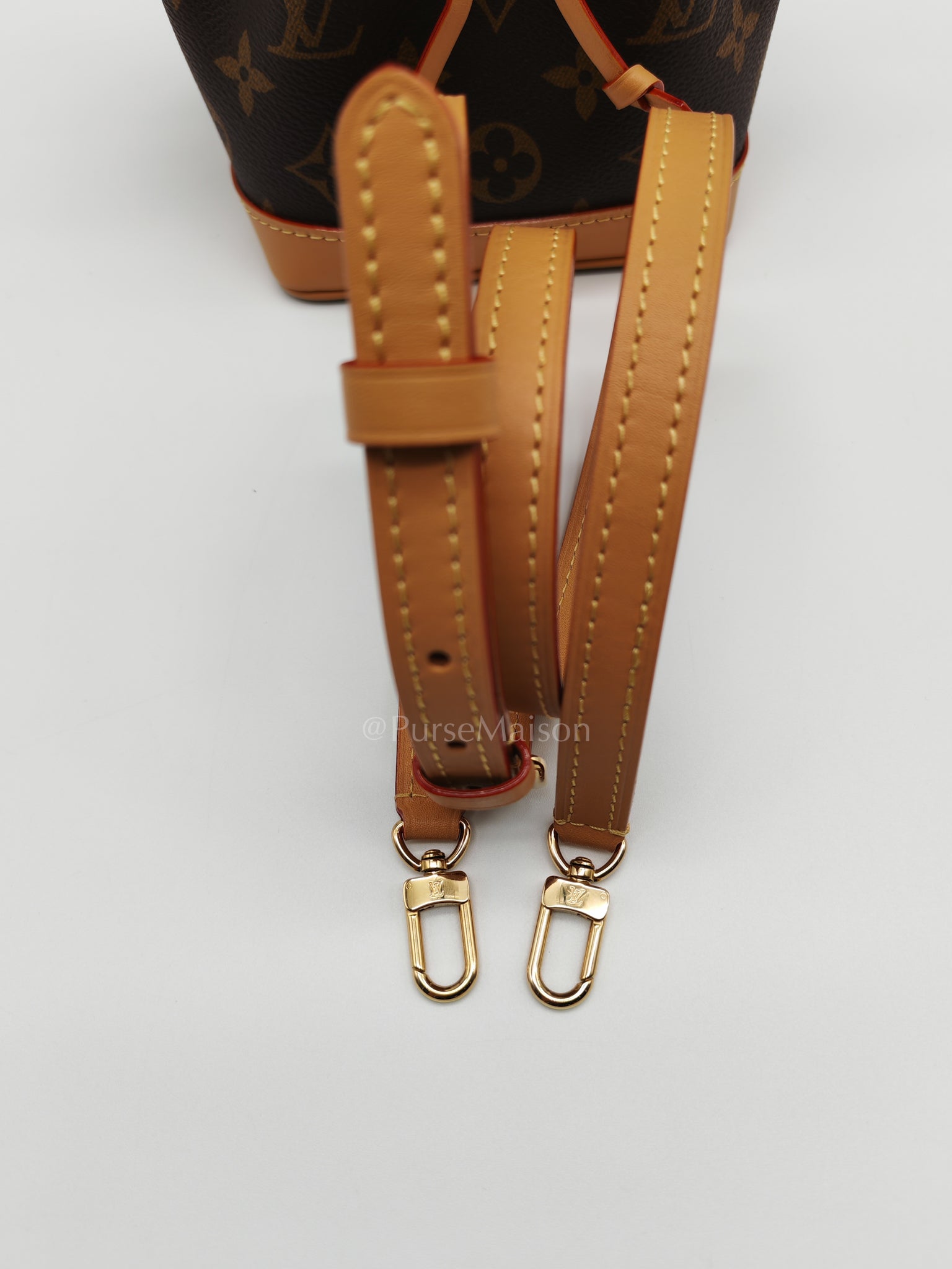 Neo Noe Nano in Monogram Canvas Bucket Bag (Microchip) | Purse Maison Luxury Bags Shop