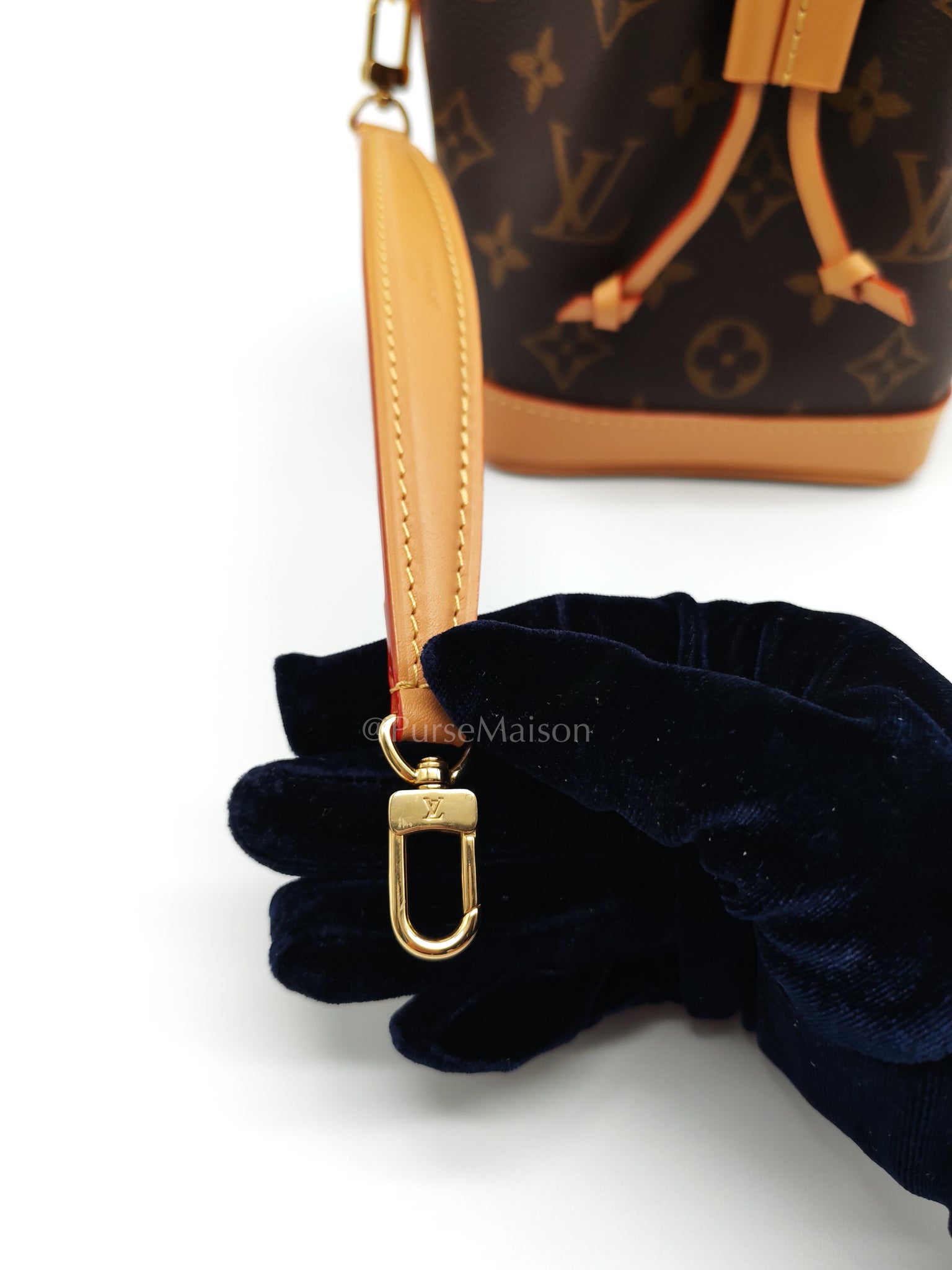 Neo Noe Nano in Monogram Canvas Bucket Bag (Microchip) | Purse Maison Luxury Bags Shop