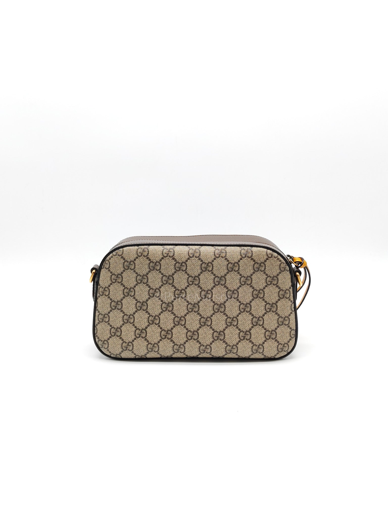 Neo Vintage Camera Bag in Brown GG Supreme Canvas with Tiger Head Logo & Gold Hardware | Purse Maison Luxury Bags Shop