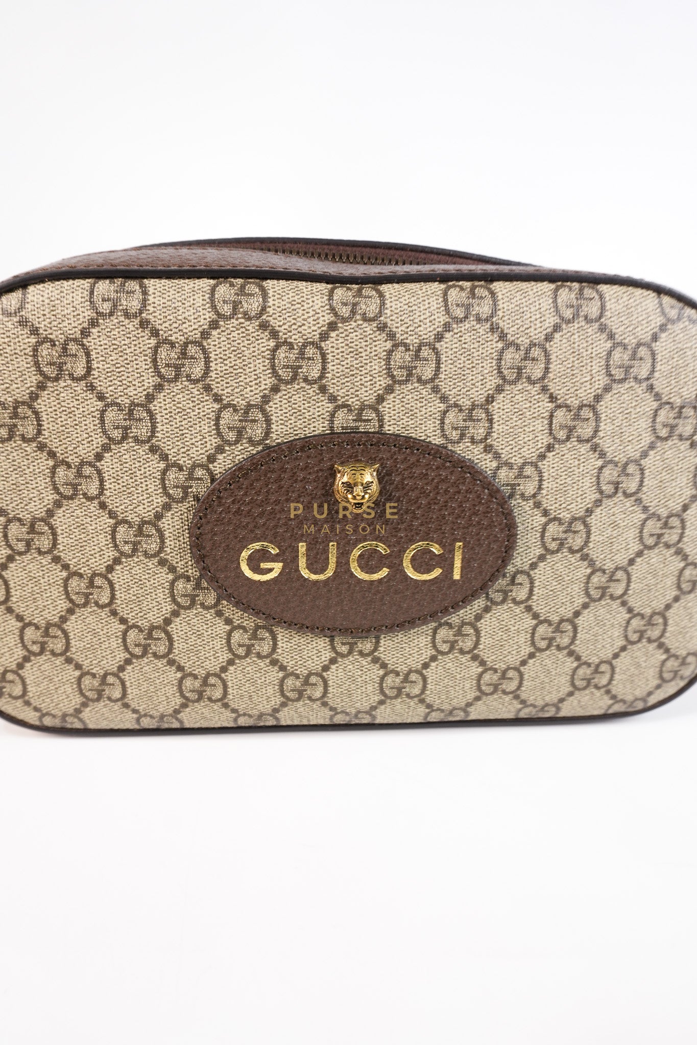 Neo Vintage Metallic Tiger Camera Bag in Supreme Monogram Canvas | Purse Maison Luxury Bags Shop