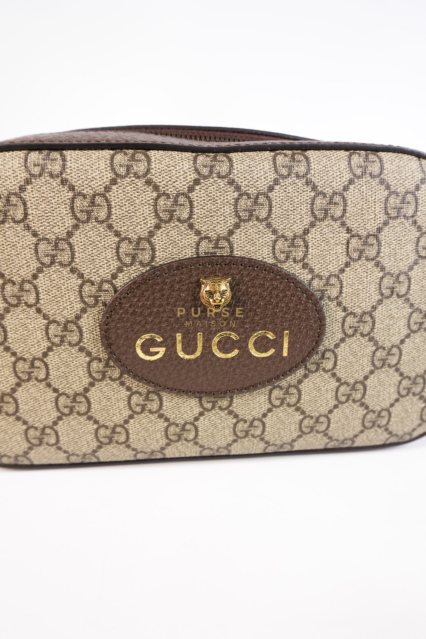 Neo Vintage Metallic Tiger Camera Bag in Supreme Monogram Canvas | Purse Maison Luxury Bags Shop