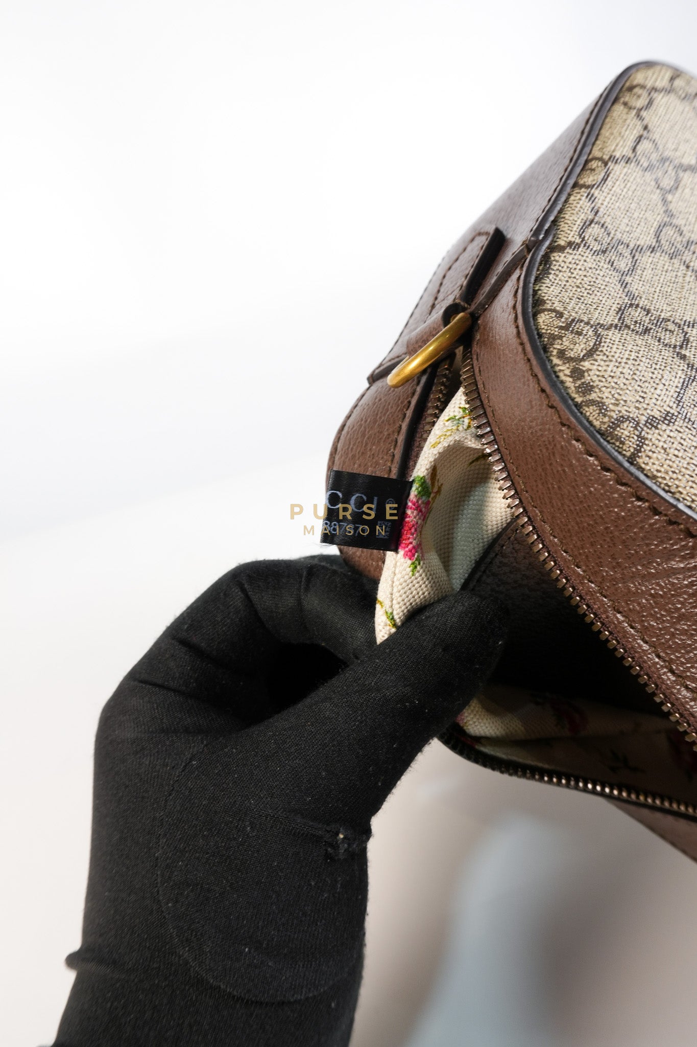 Neo Vintage Metallic Tiger Camera Bag in Supreme Monogram Canvas | Purse Maison Luxury Bags Shop