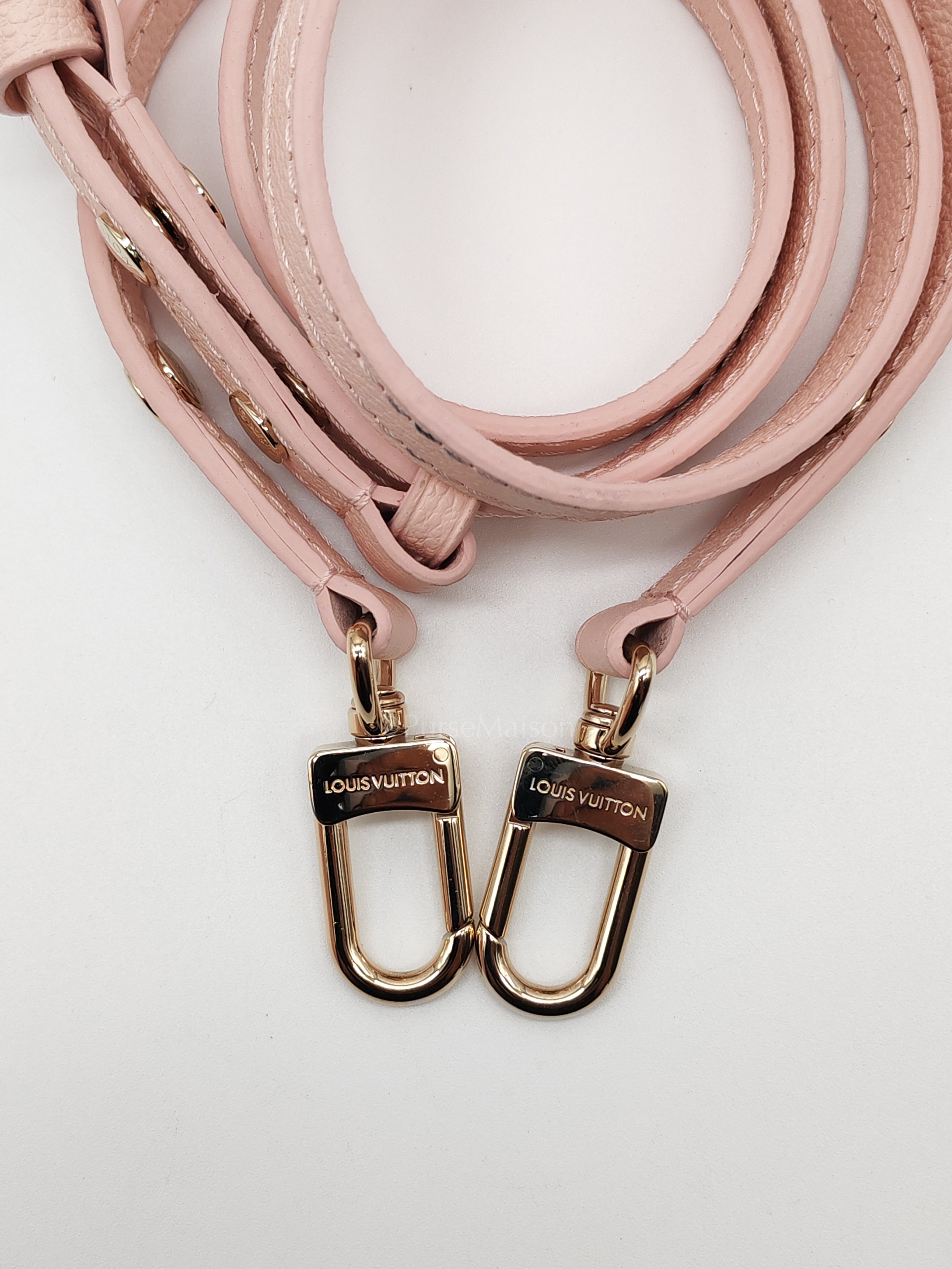 NeoNoe BB in Opal Pink Monogram Empriente Leather & Light Gold Hardware Microchip | Purse Maison Luxury Bags Shop