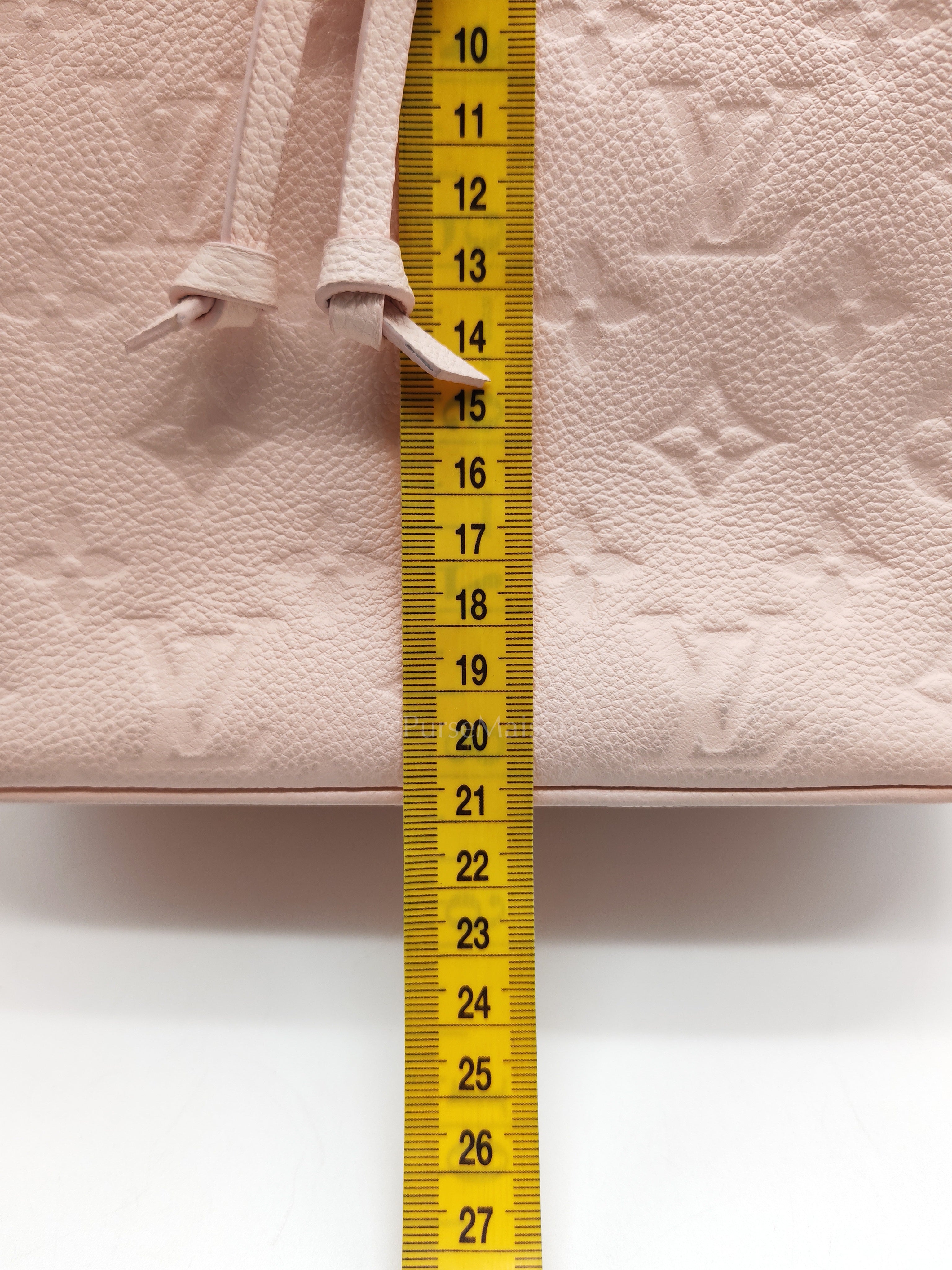 NeoNoe BB in Opal Pink Monogram Empriente Leather & Light Gold Hardware Microchip | Purse Maison Luxury Bags Shop