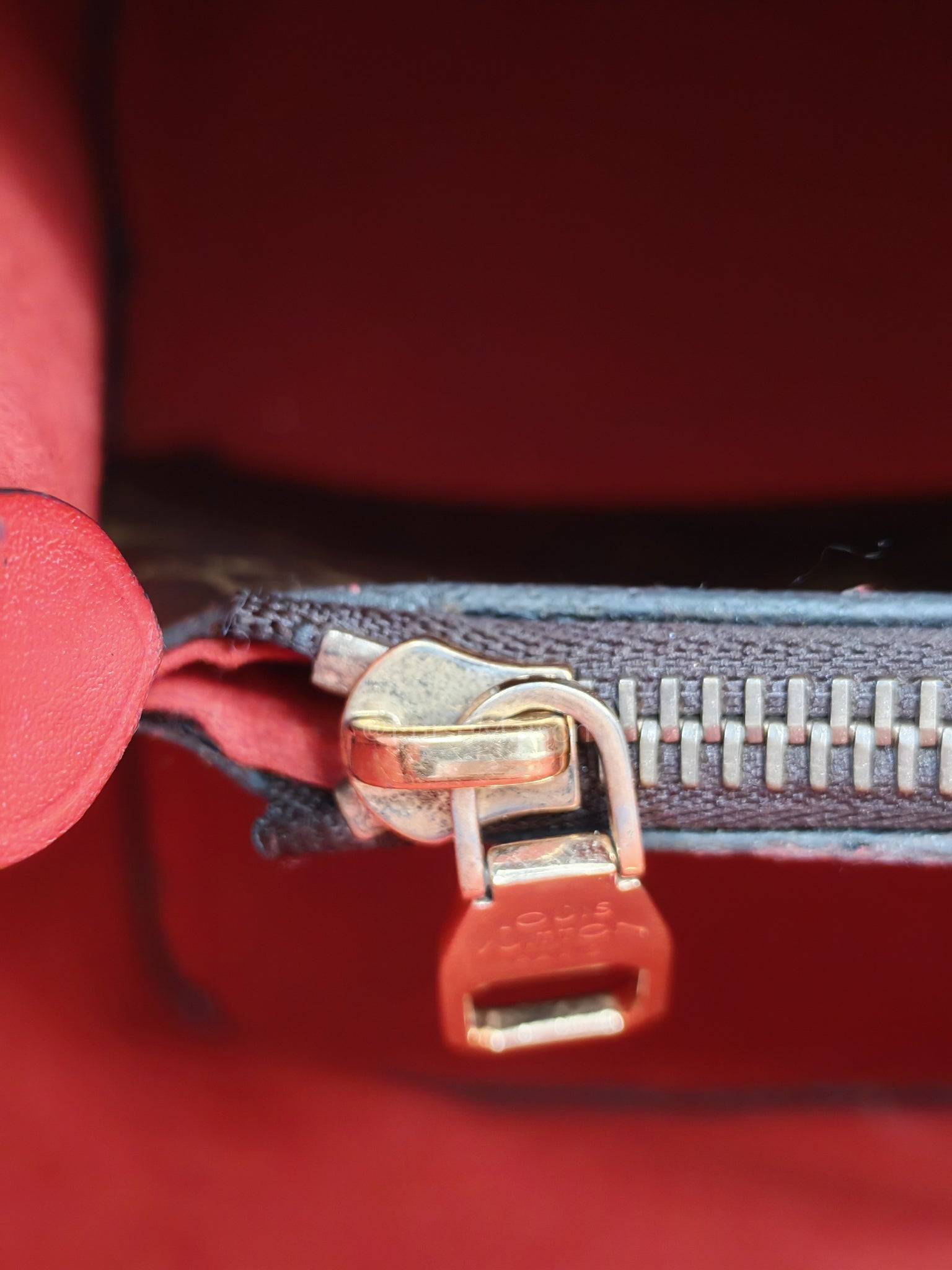 Neonoe Bucket Bag Monogram Canvas and Red (Date code: SP4117) | Purse Maison Luxury Bags Shop