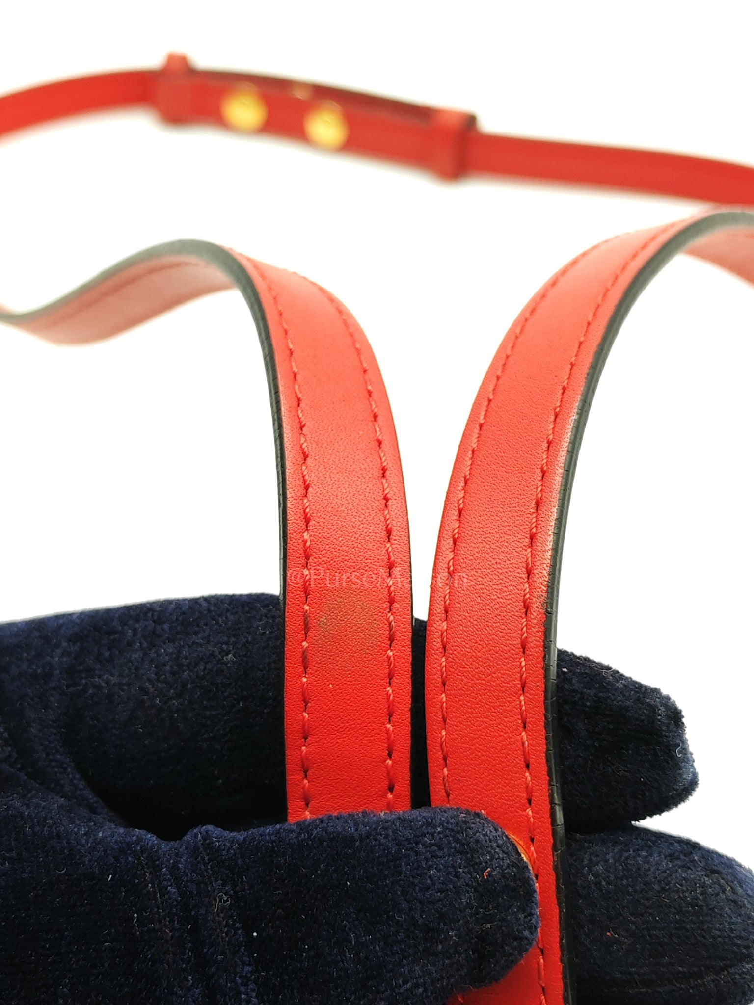 Neonoe Bucket Bag Monogram Canvas and Red (Date code: SP4117) | Purse Maison Luxury Bags Shop