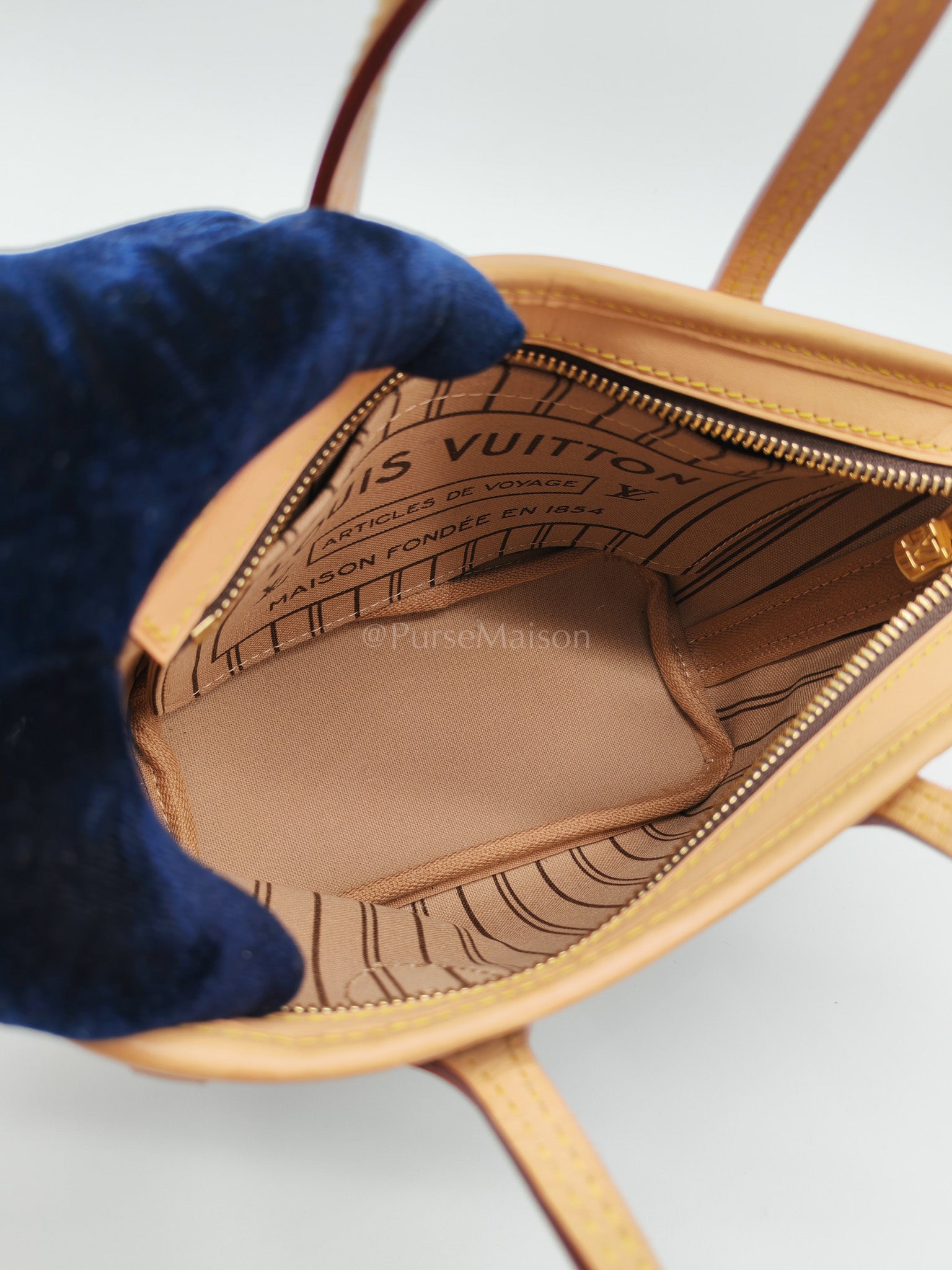 Neverfull BB in Monogram Canvas Crossbody Bag (Microchip) | Purse Maison Luxury Bags Shop