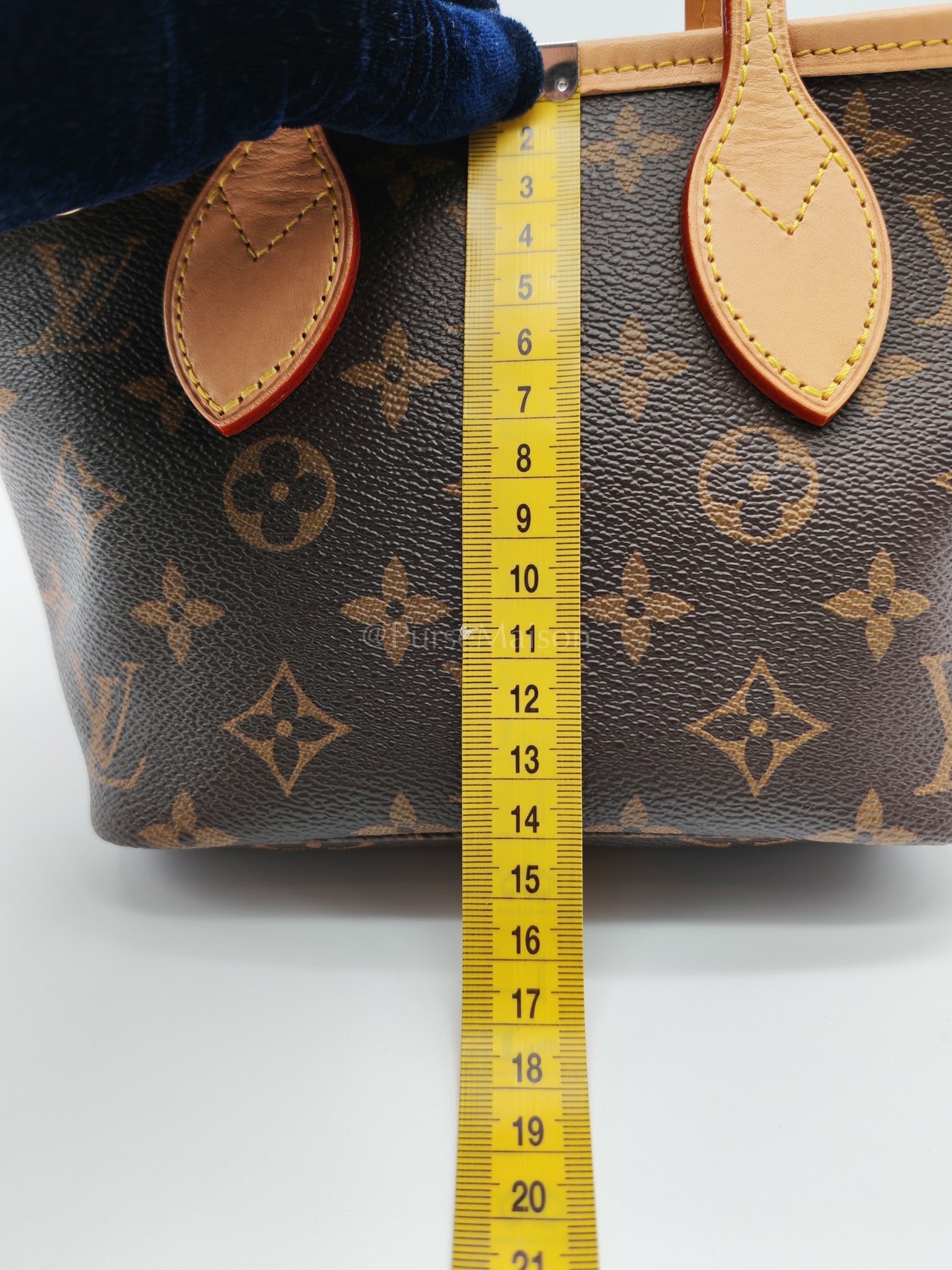 Neverfull BB in Monogram Canvas Crossbody Bag (Microchip) | Purse Maison Luxury Bags Shop