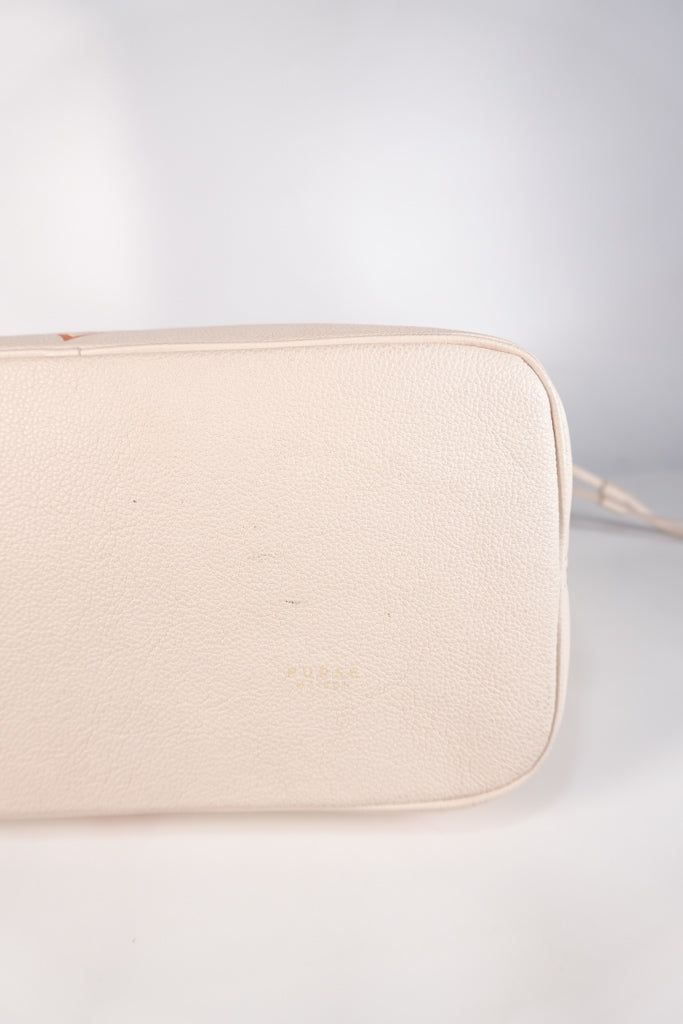 Neverfull MM Cream Monogram Empreinte Leather(Microchip) | Purse Maison Luxury Bags Shop