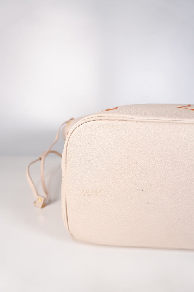 Neverfull MM Cream Monogram Empreinte Leather(Microchip) | Purse Maison Luxury Bags Shop