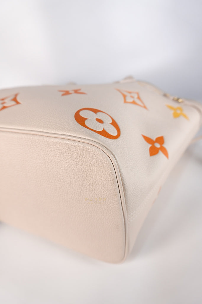 Neverfull MM Cream Monogram Empreinte Leather(Microchip) | Purse Maison Luxury Bags Shop