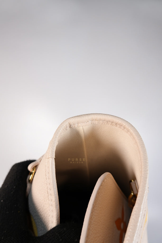 Neverfull MM Cream Monogram Empreinte Leather(Microchip) | Purse Maison Luxury Bags Shop