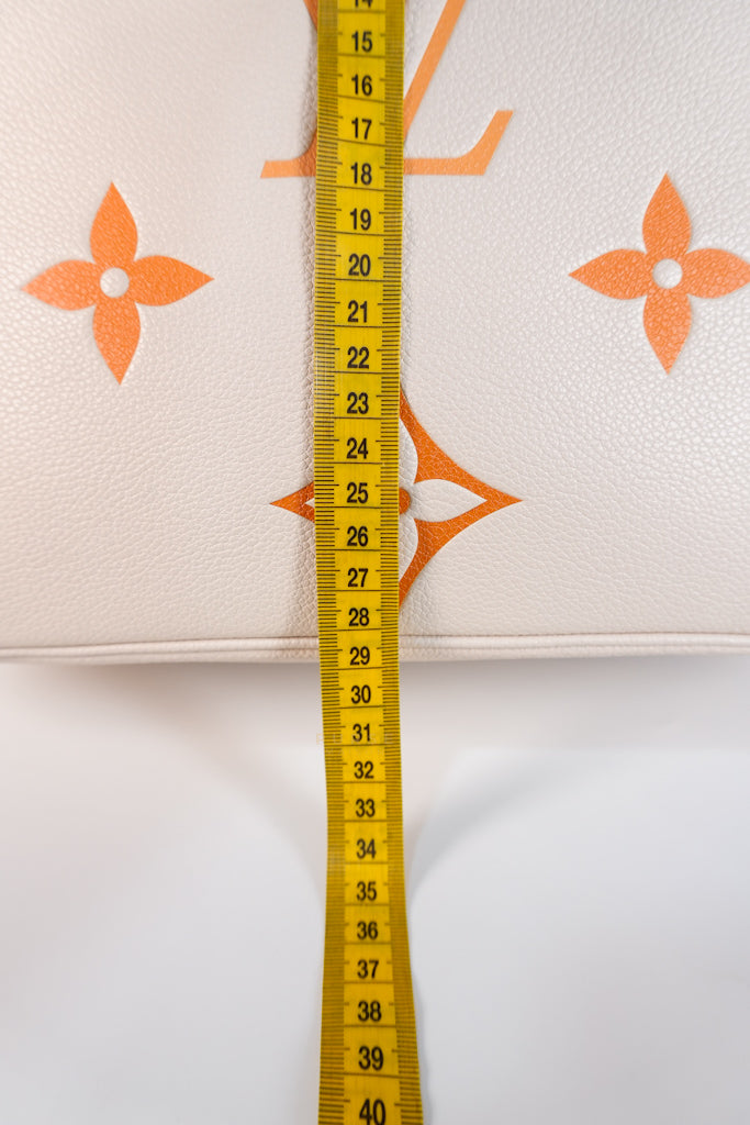 Neverfull MM Cream Monogram Empreinte Leather(Microchip) | Purse Maison Luxury Bags Shop