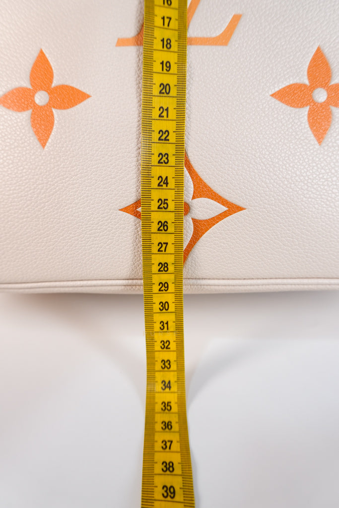 Neverfull MM Cream Monogram Empreinte Leather(Microchip) | Purse Maison Luxury Bags Shop