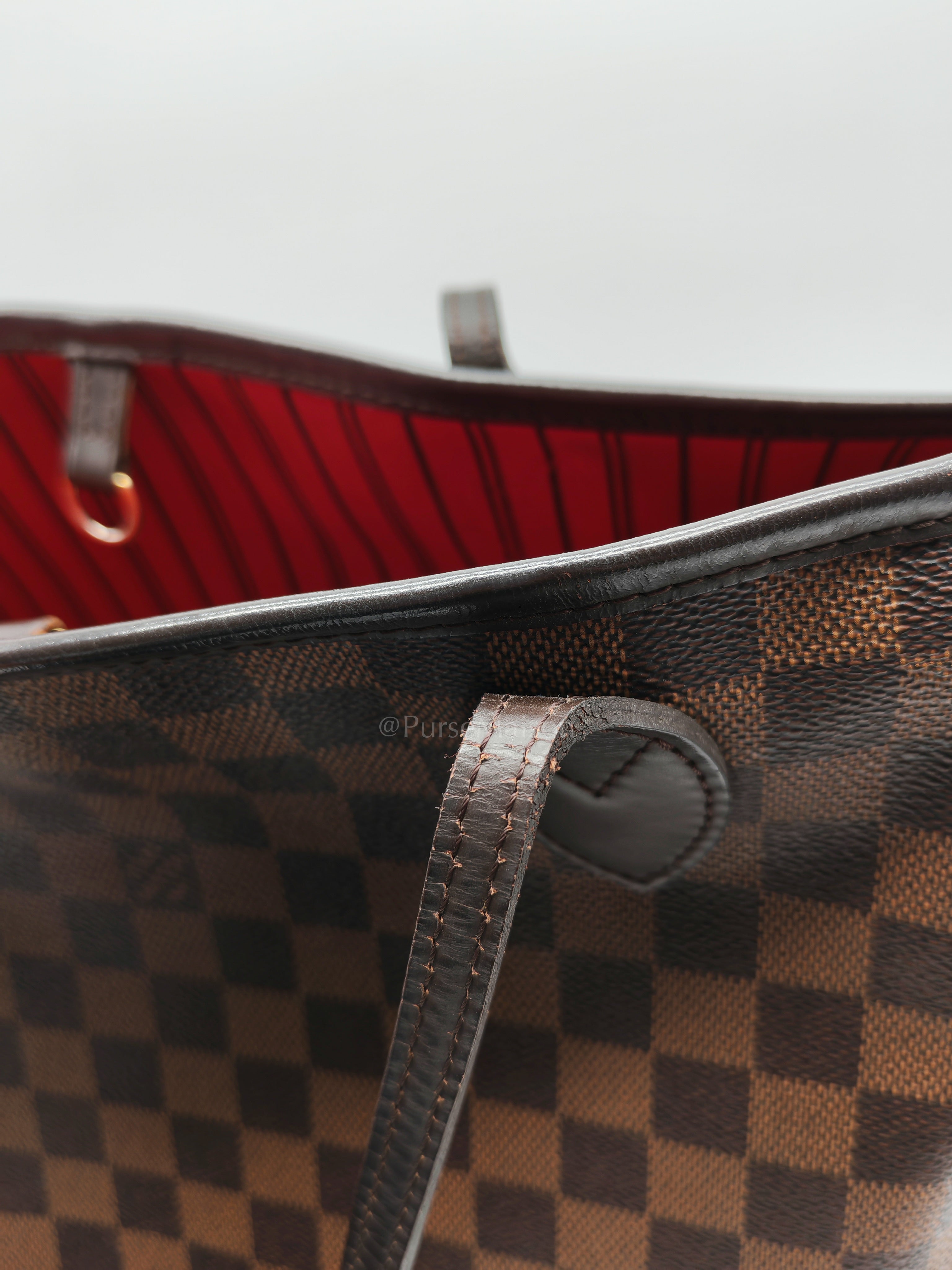 Neverfull MM in Damier Ebene Canvas Tote Bag (Date Code: SA1164) | Purse Maison Luxury Bags Shop