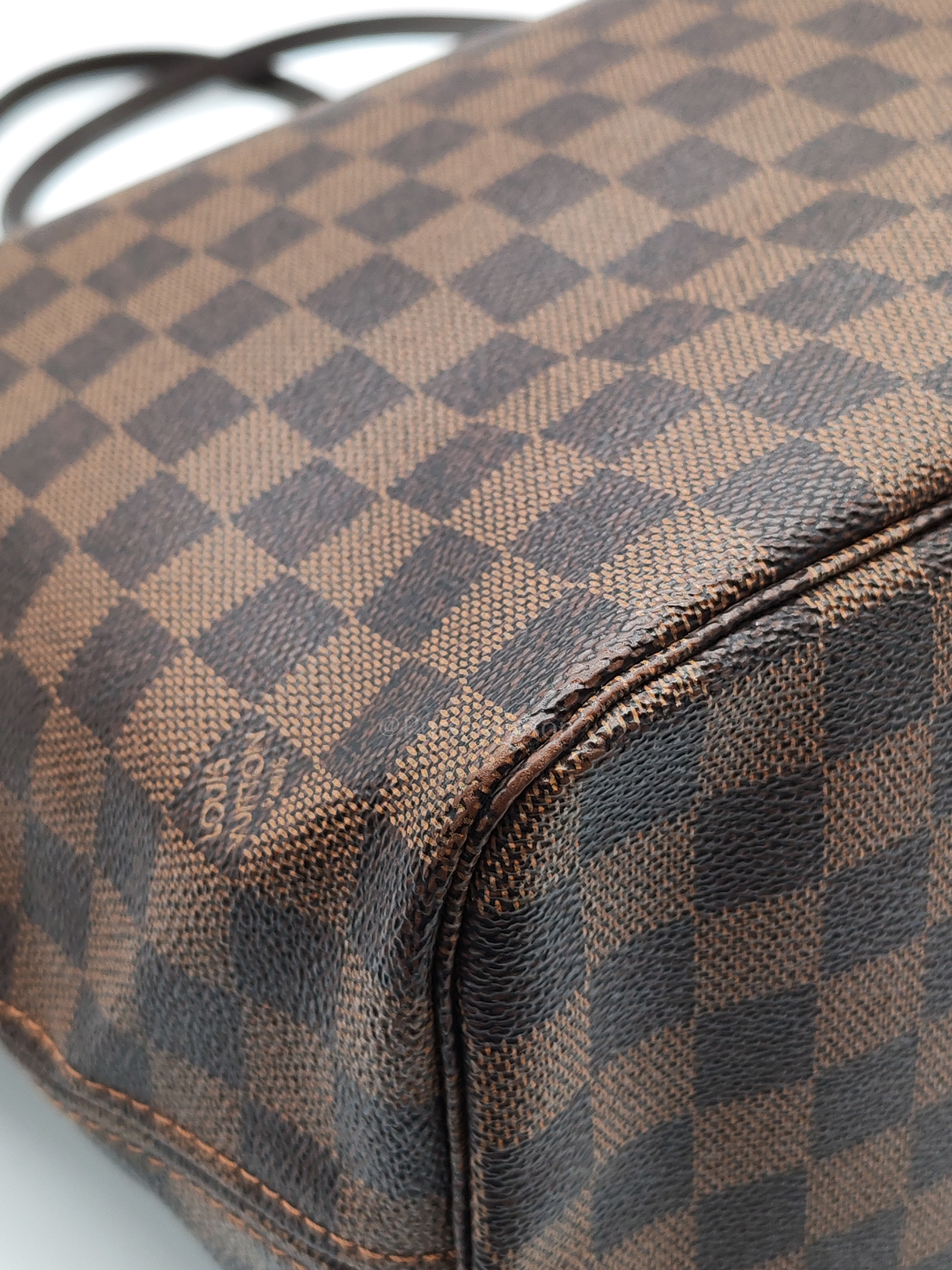 Neverfull MM in Damier Ebene Canvas Tote Bag (Date Code: SA1164) | Purse Maison Luxury Bags Shop