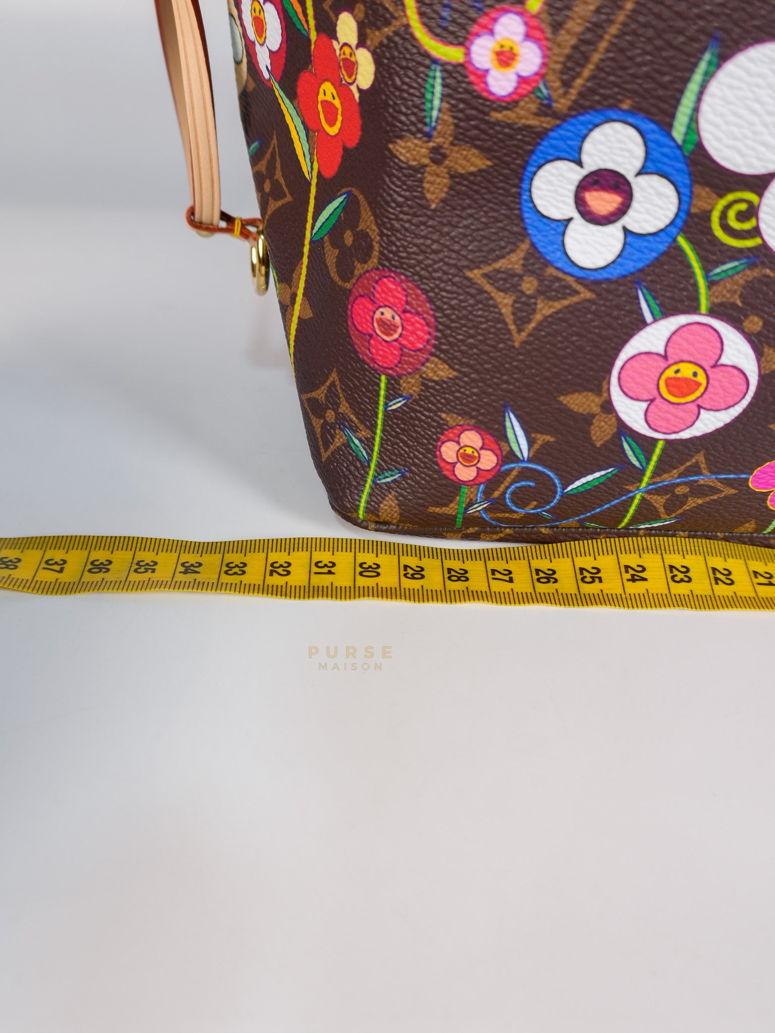 Neverfull MM in Takashi Murakami Monogram Canvas(Microchip) | Purse Maison Luxury Bags Shop