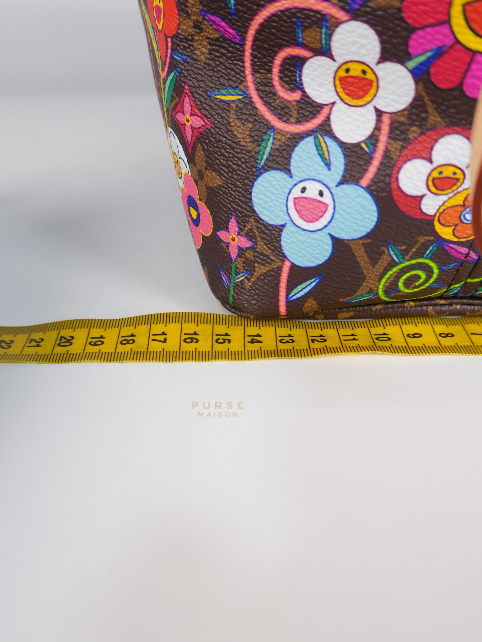 Neverfull MM in Takashi Murakami Monogram Canvas(Microchip) | Purse Maison Luxury Bags Shop