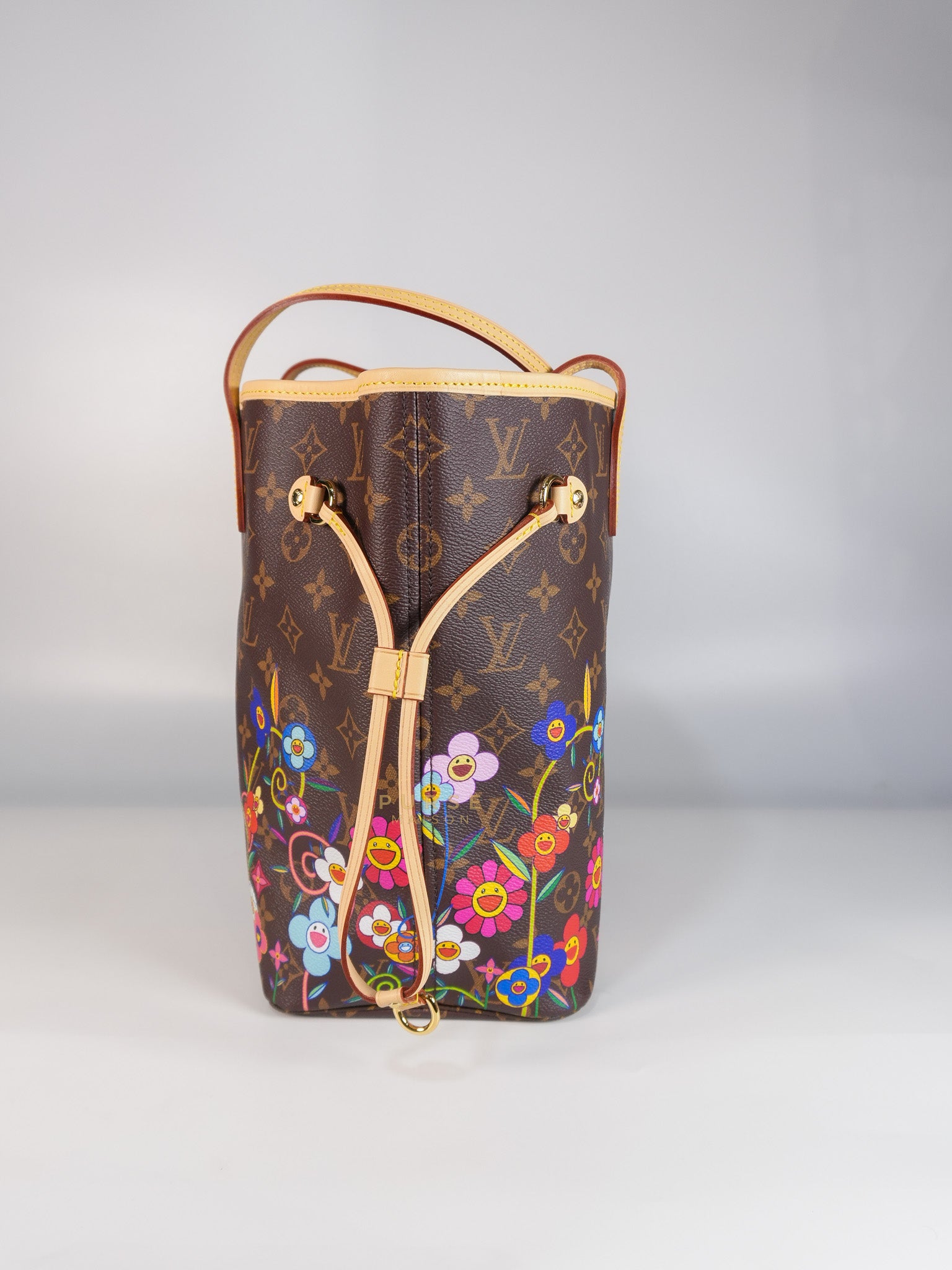 Neverfull MM in Takashi Murakami Monogram Canvas(Microchip) | Purse Maison Luxury Bags Shop